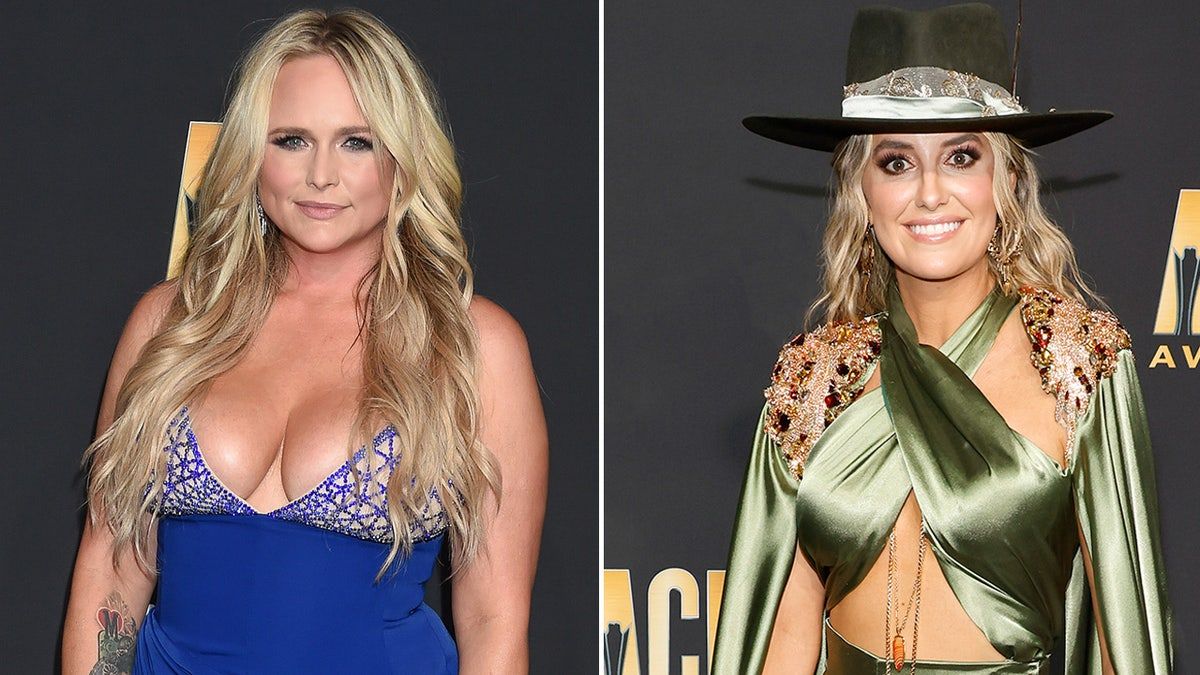 1200x675 ACM Awards red carpet: Miranda Lambert, 'Yellowstone's' Lainey Wilson show some skin for country music