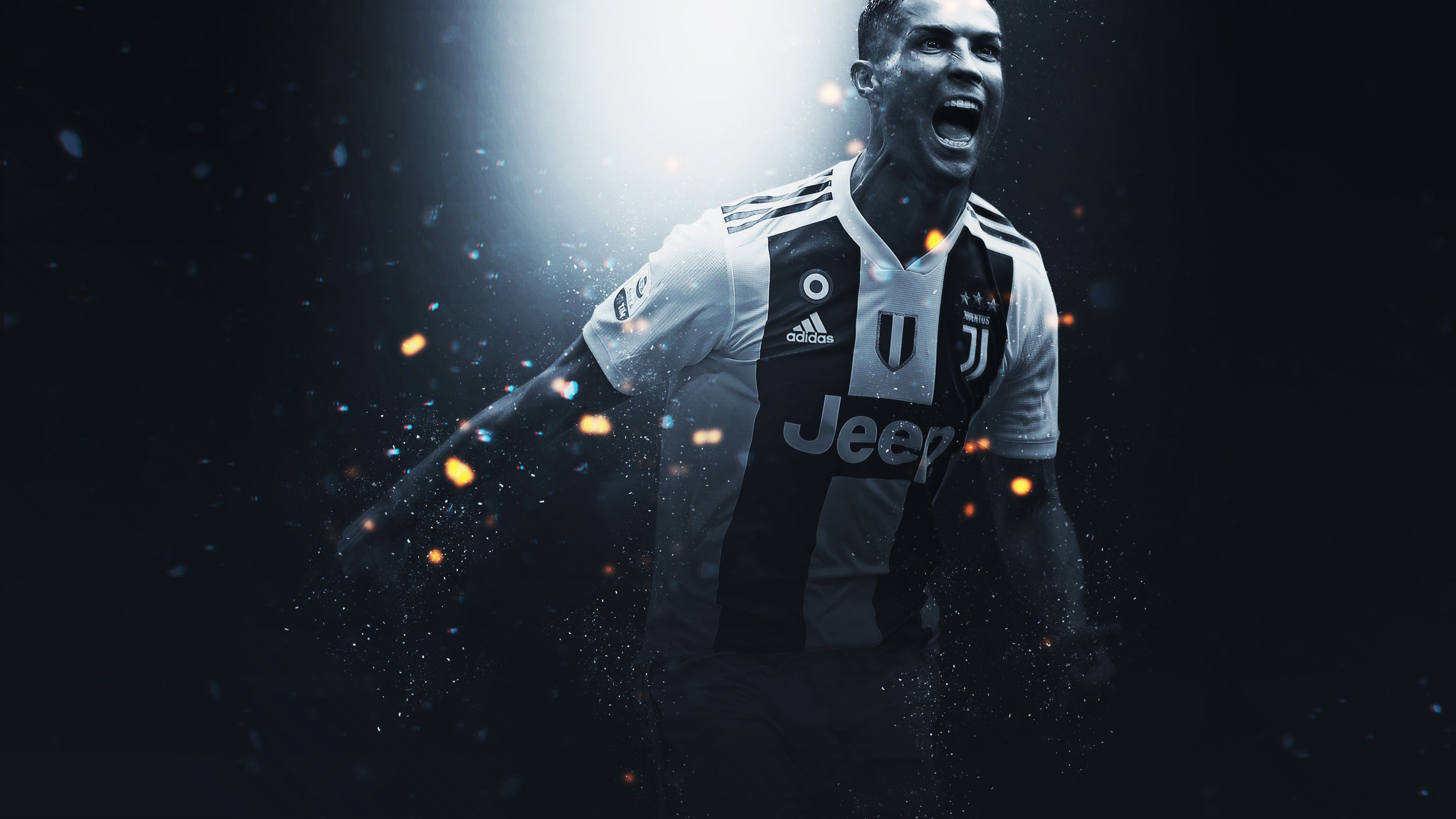 3840x2160 Wallpaper 4k Cristiano Ronaldo Juventus FC Wallpaper