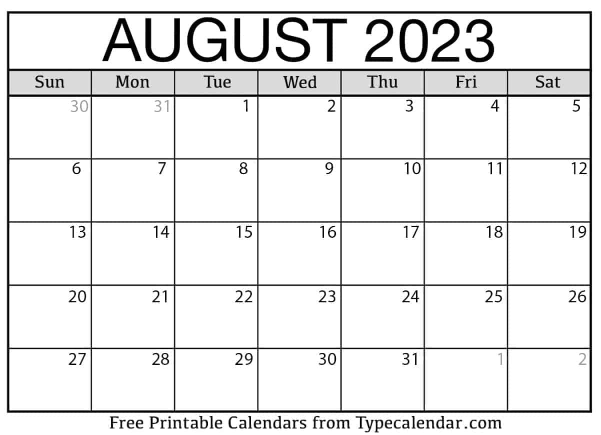 1202x869 Free Printable August 2023 Calendars
