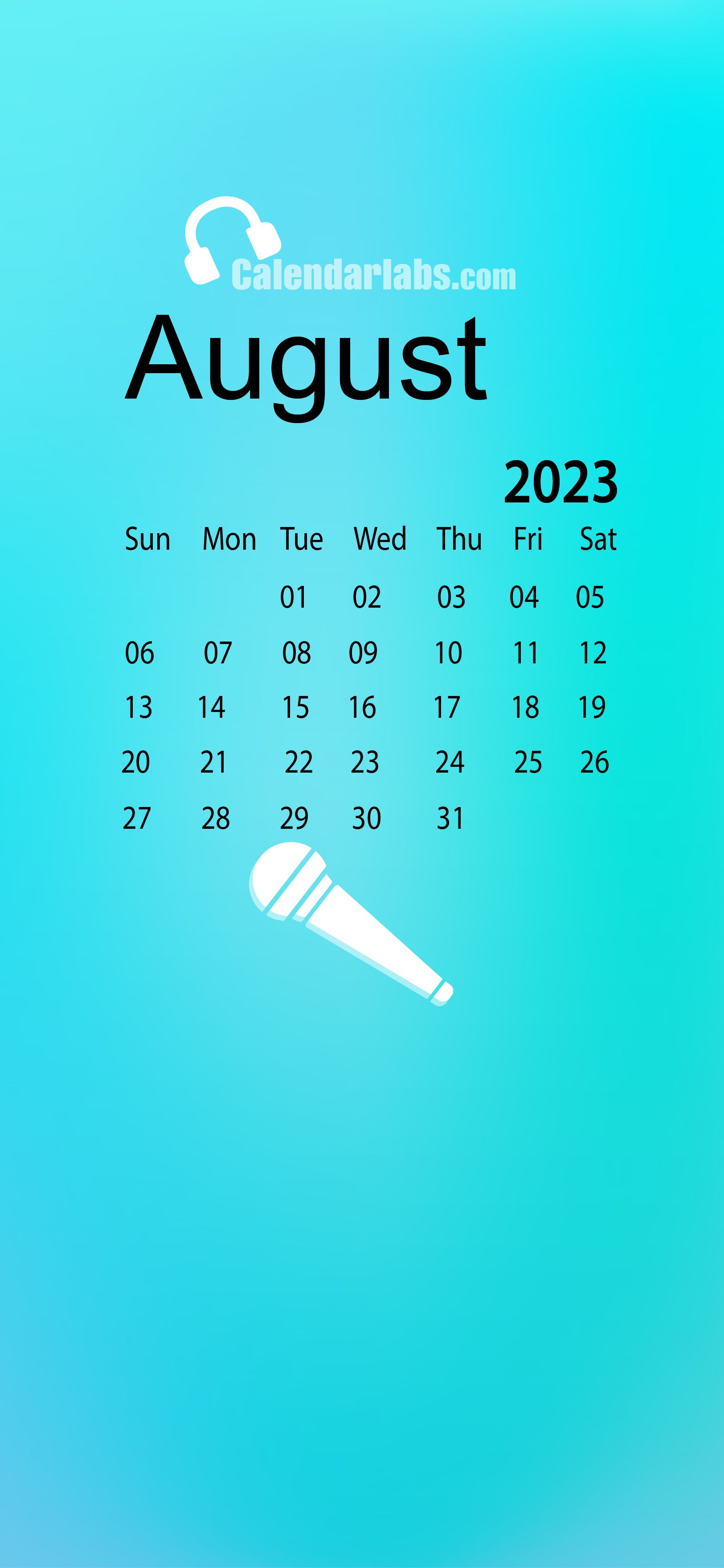 1625x3517 August 2023 Desktop Wallpaper Calendar