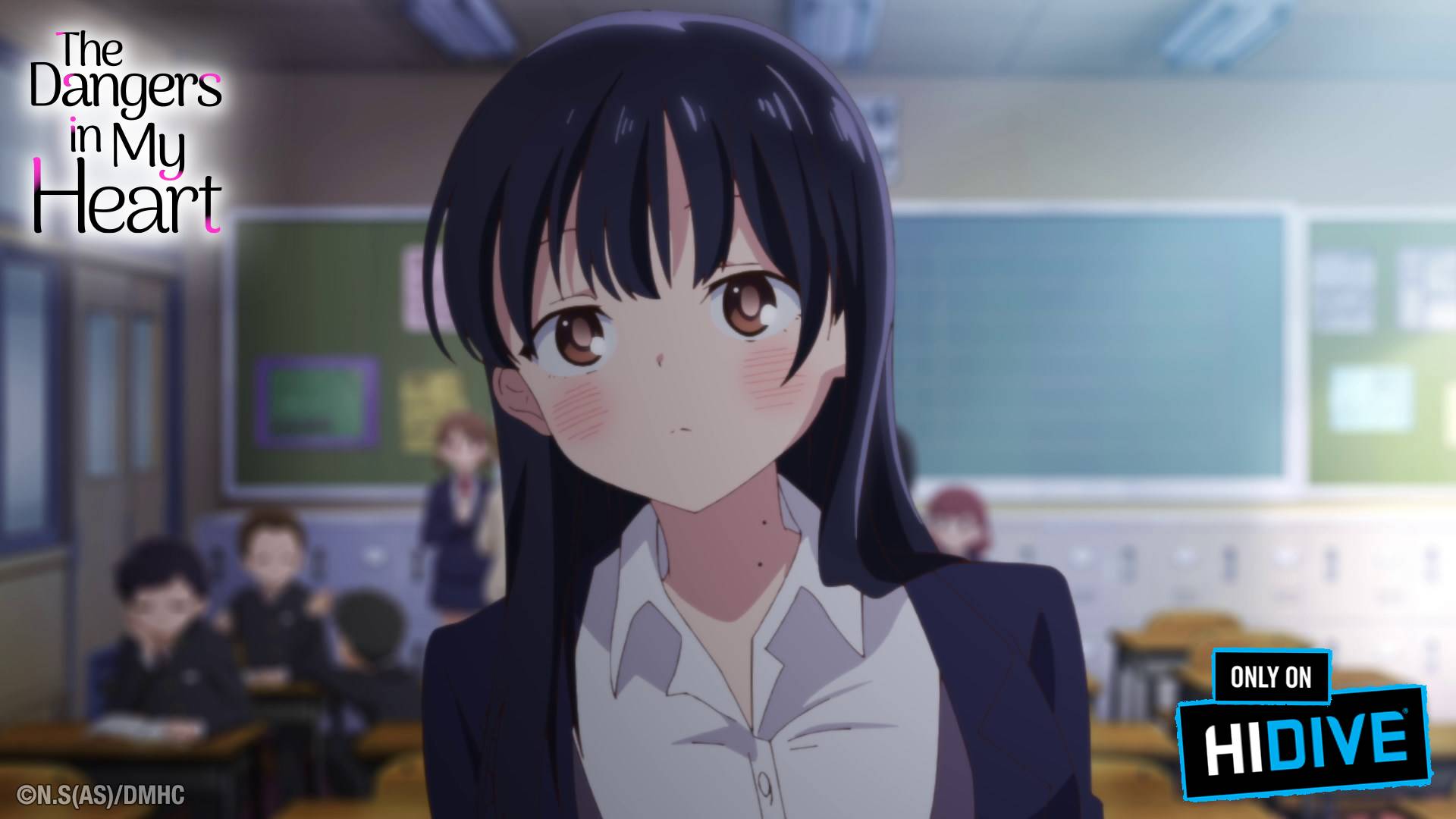 1920x1080 HIDIVE Dangers In My Heart episode 8 is LIVE