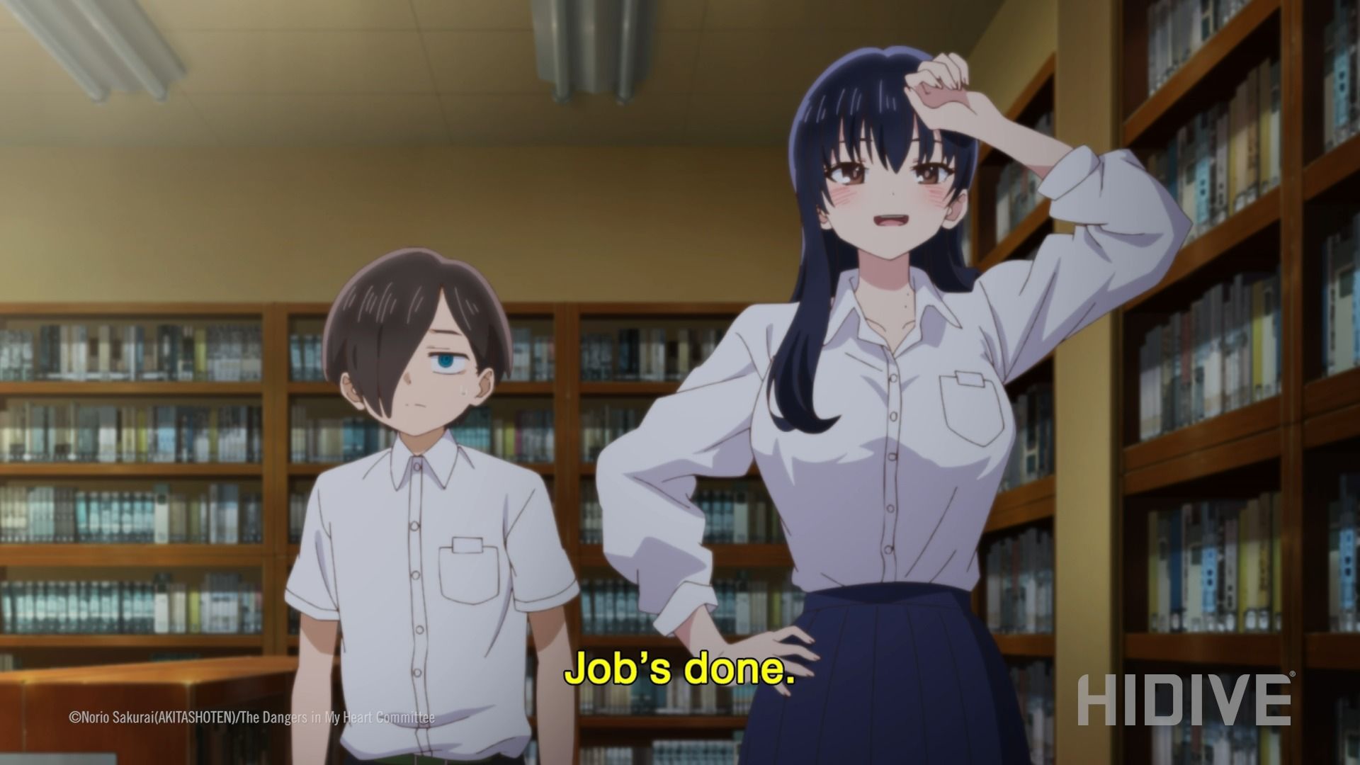 1920x1080 HIDIVE classic tale of boy meets girl with a twist