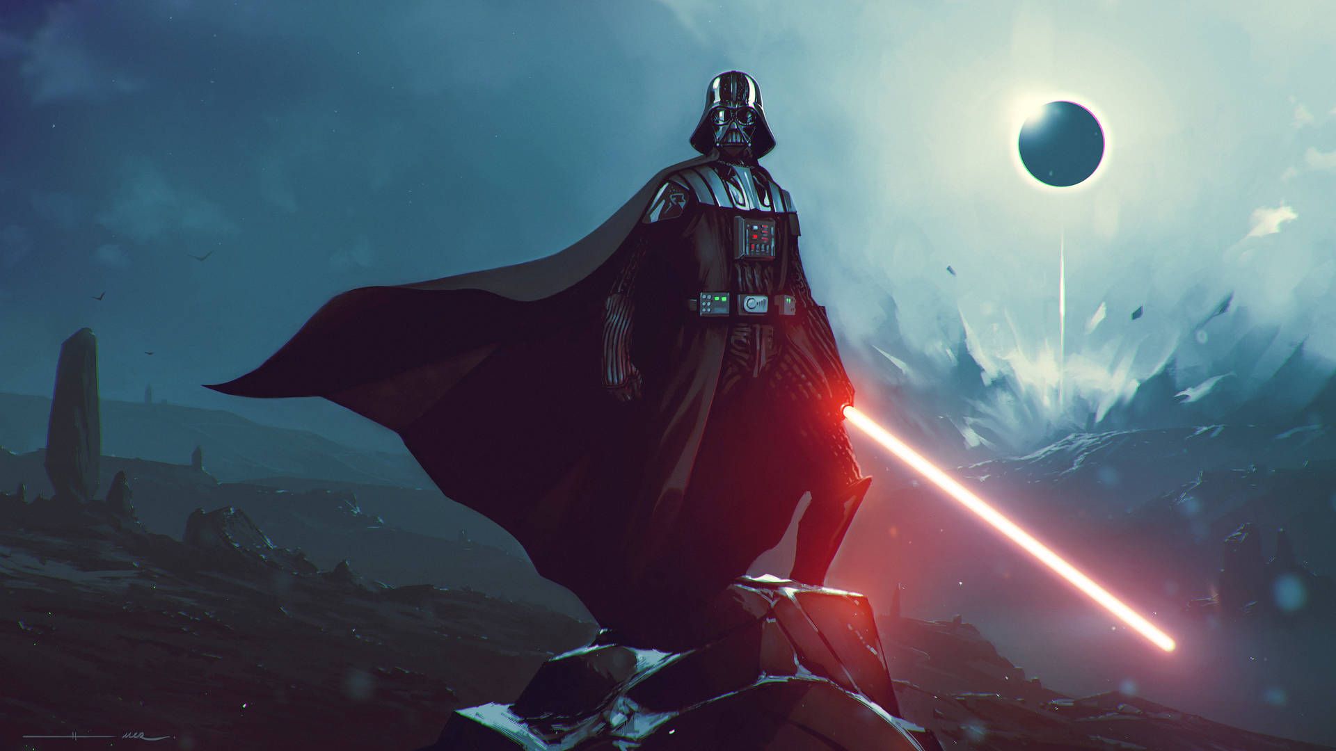 1920x1080 Darth Vader 4k Wallpaper