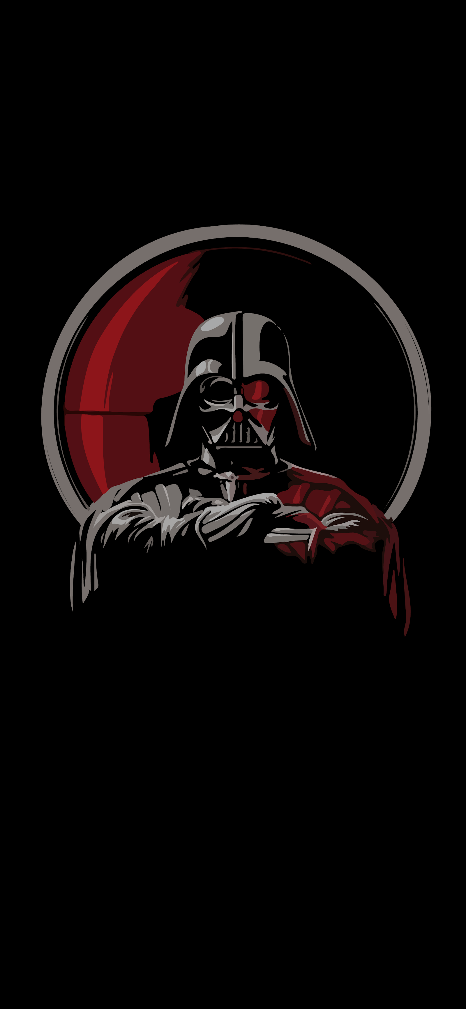 1600x3465 BLACK AMOLED WALLPAPER 4K