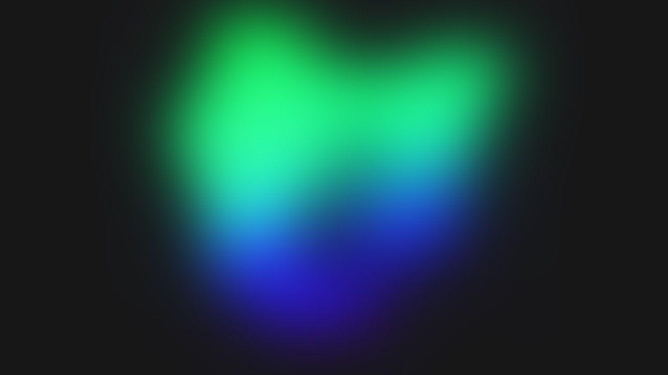 1366x768 wallpaper for desktop, laptop. blue green ufo blur gradation