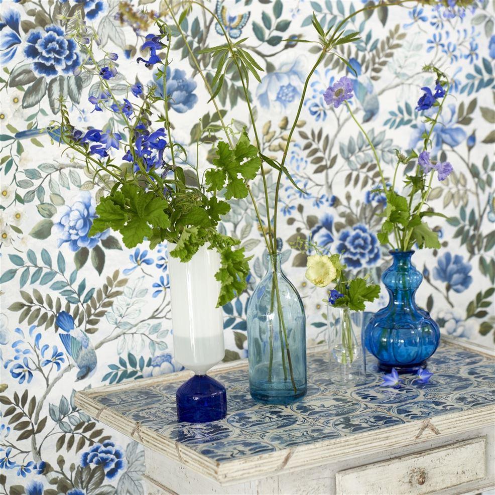 986x986 Designers Guild Porcelaine de Chine Porcelain Wallpaper Sample