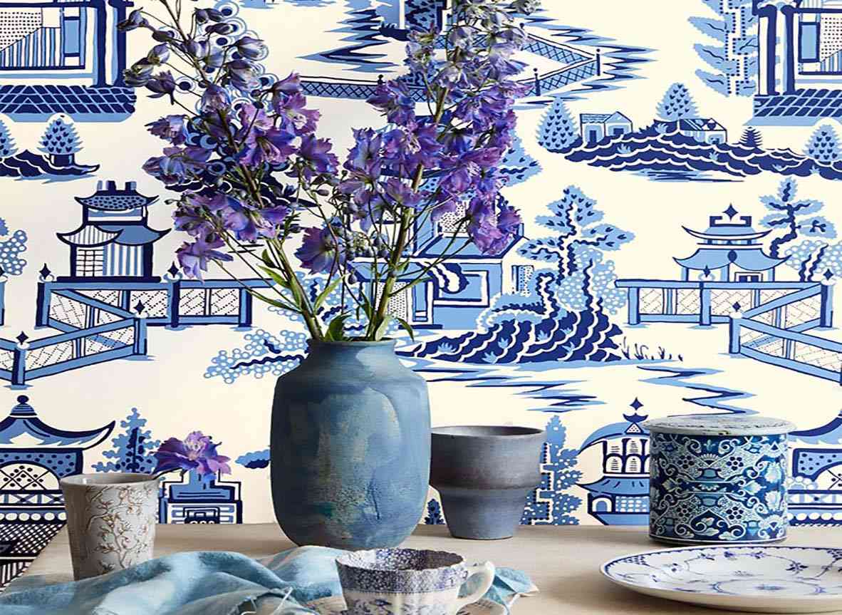 Blue and White Porcelain Wallpapers Top Free Blue and White Porcelain