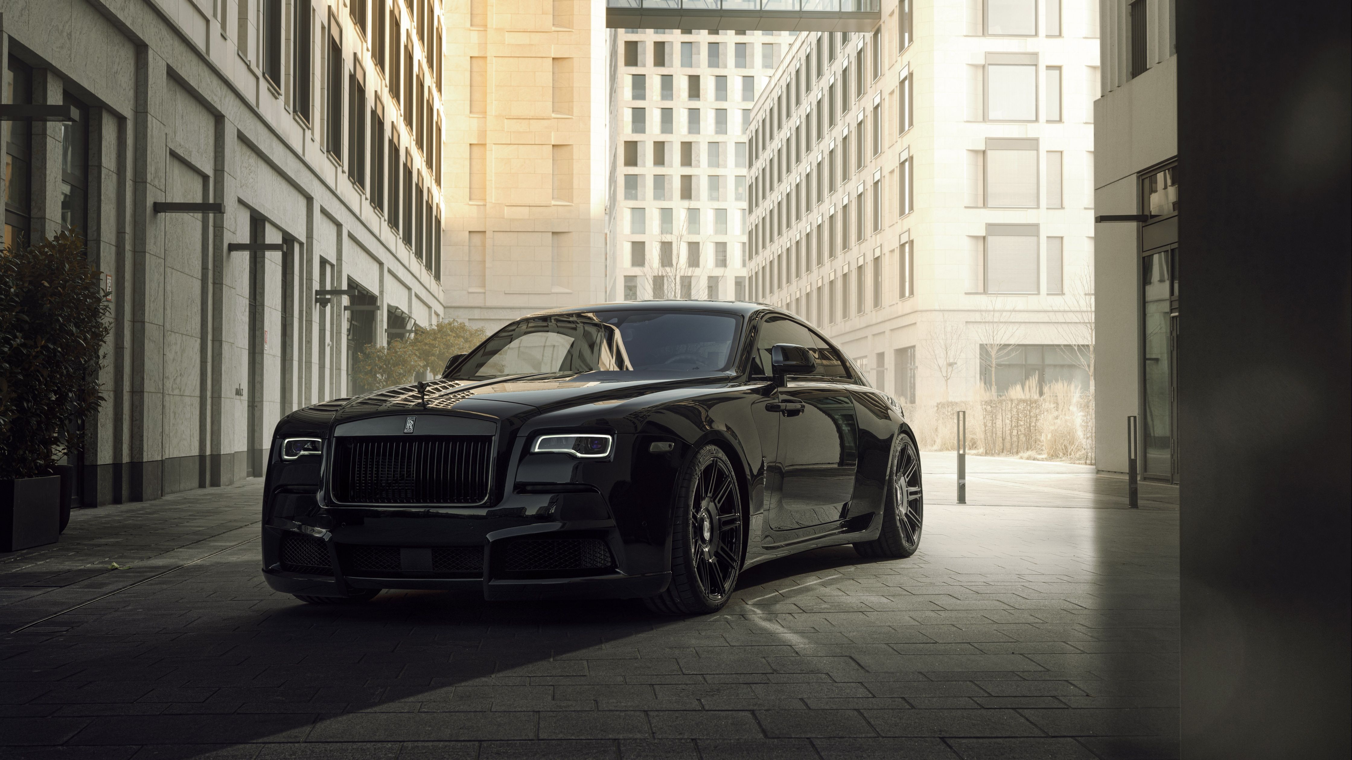 4480x2520 Spofec Rolls Royce Wraith Black Badge Overdose Wallpaper 4K, 5K, 8K