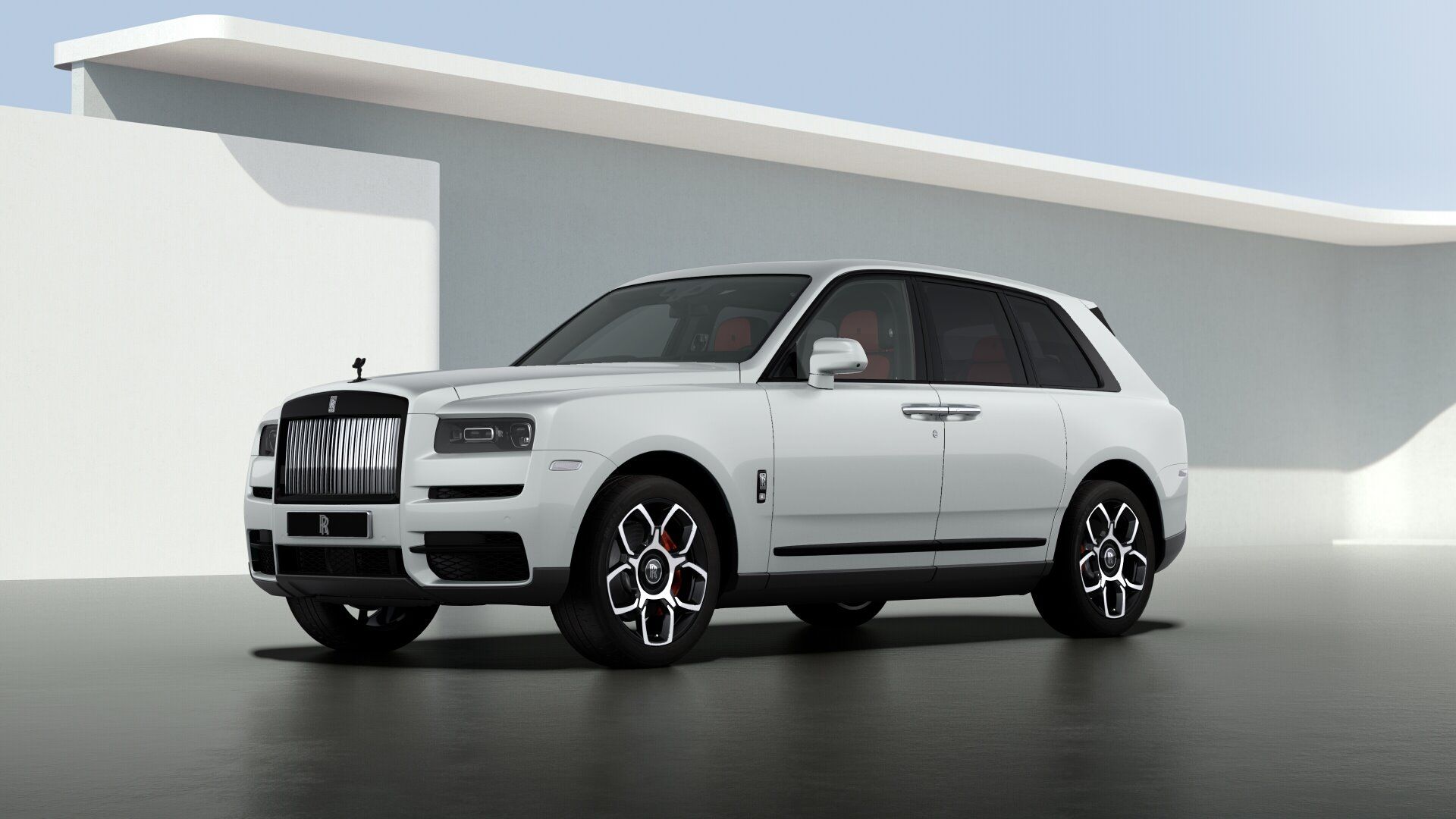 1920x1080 New 2020 Rolls Royce Cullinan Black Badge (Special Pricing). McLaren Greenwich Stock #LU202893