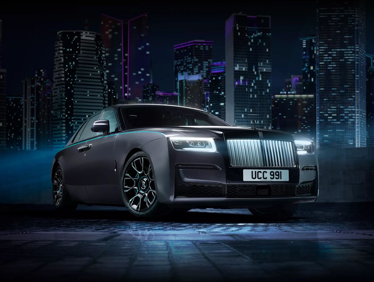 1300x980 The 2022 Rolls Royce Black Badge Ghost. IndiGO Auto Group