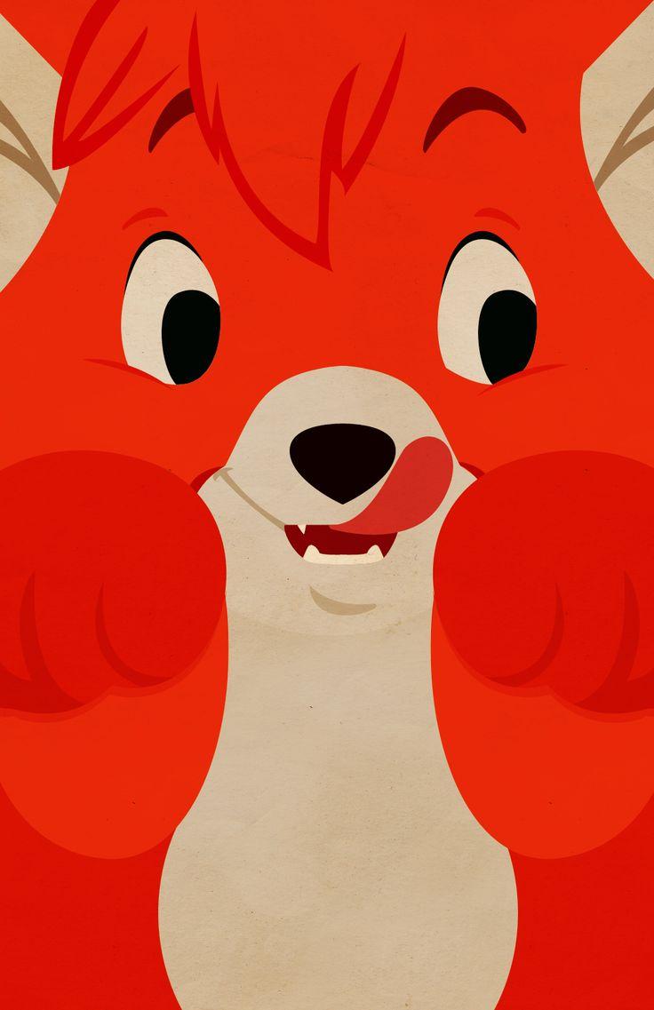 736x1137 Group of Animanation Fox Wallpaper