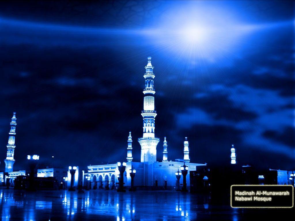 1024x768 A Beautiful Picture of Masjid Nabawi. May Allah take us there time and time again. Ameen