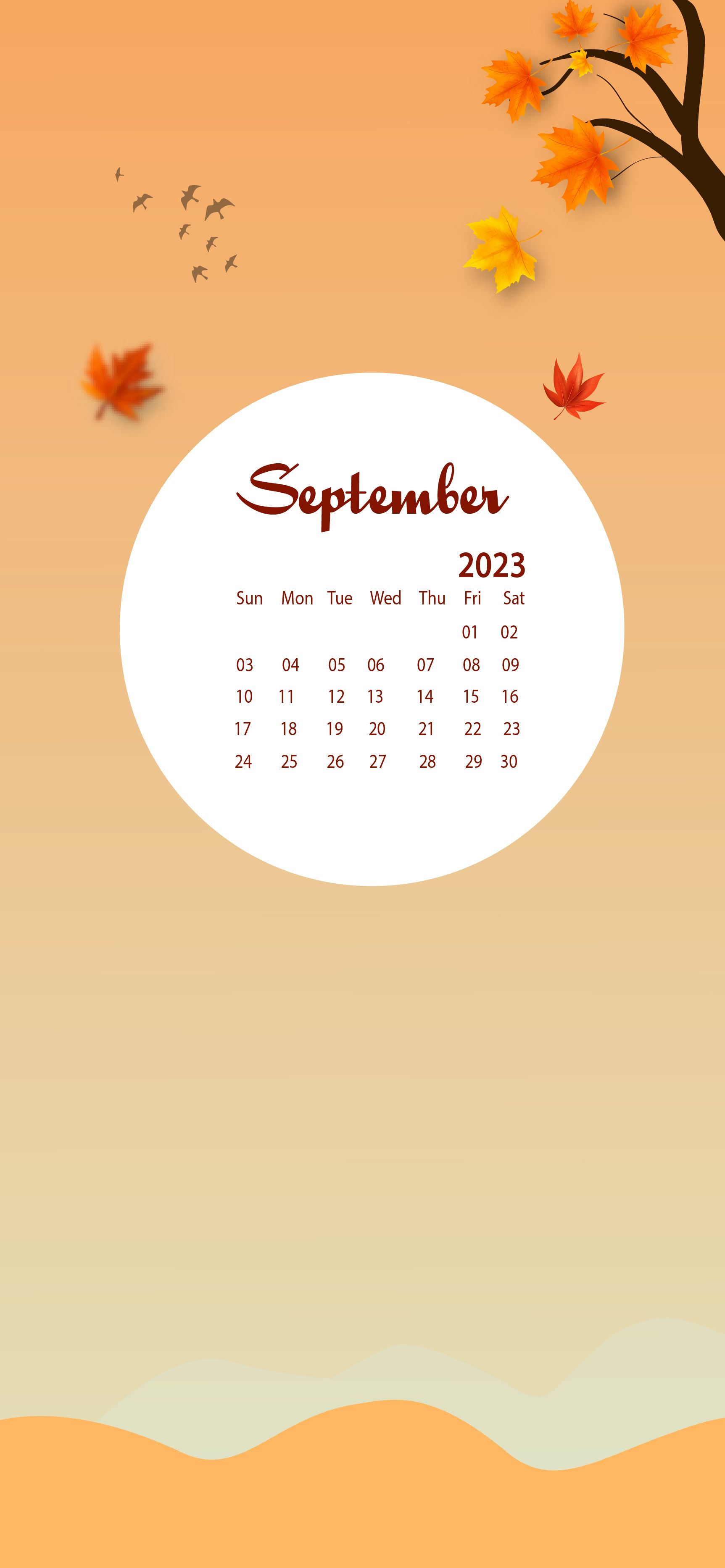 September 2023 Calendar Wallpapers - Top Free September 2023 Calendar