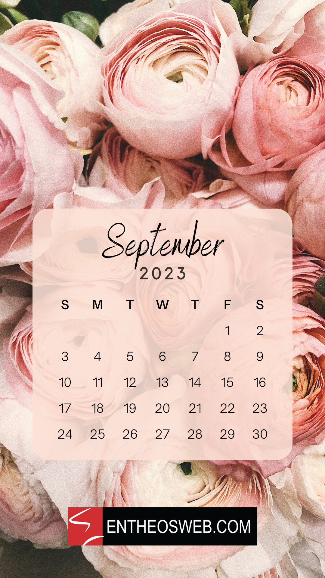 1080x1920 September 2023 Calendar Phone Wallpaper. EntheosWeb. Phone wallpaper, Wallpaper, Calendar