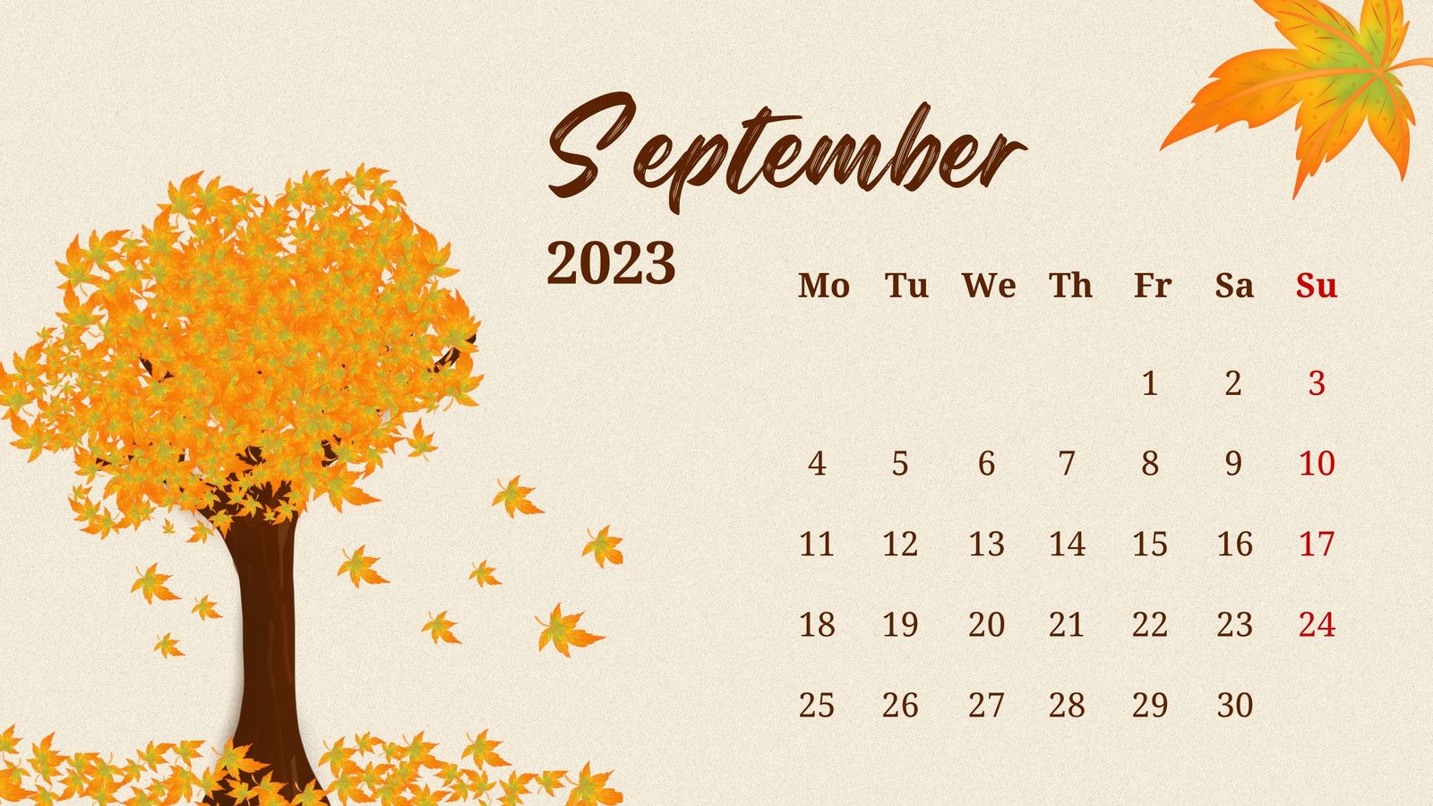 September 2023 Calendar Wallpapers - Top Free September 2023 Calendar ...