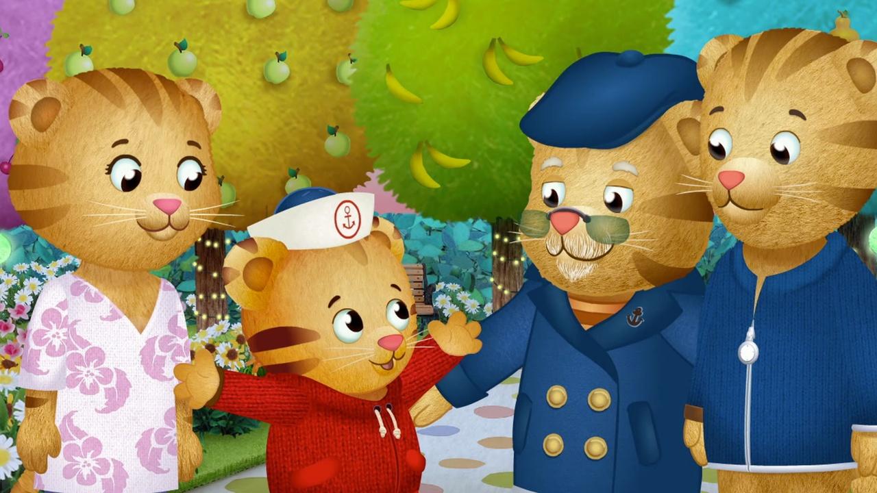 1280x720 Daniel Tiger's Neighborhood Thank You, Grandpere Tiger!; Neighborhood Thank You Day. On Alabama Public Television