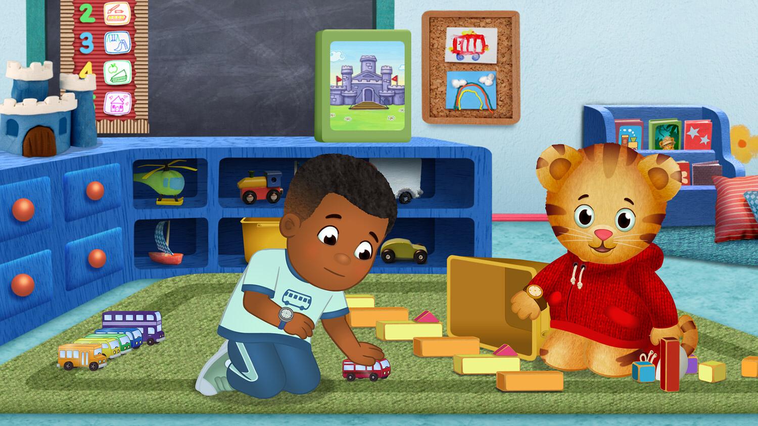 1500x844 Daniel Tiger's Neighborhood Daniel Meets A New Friend A New Friend At The Clock Factory (TV Episode 2021)