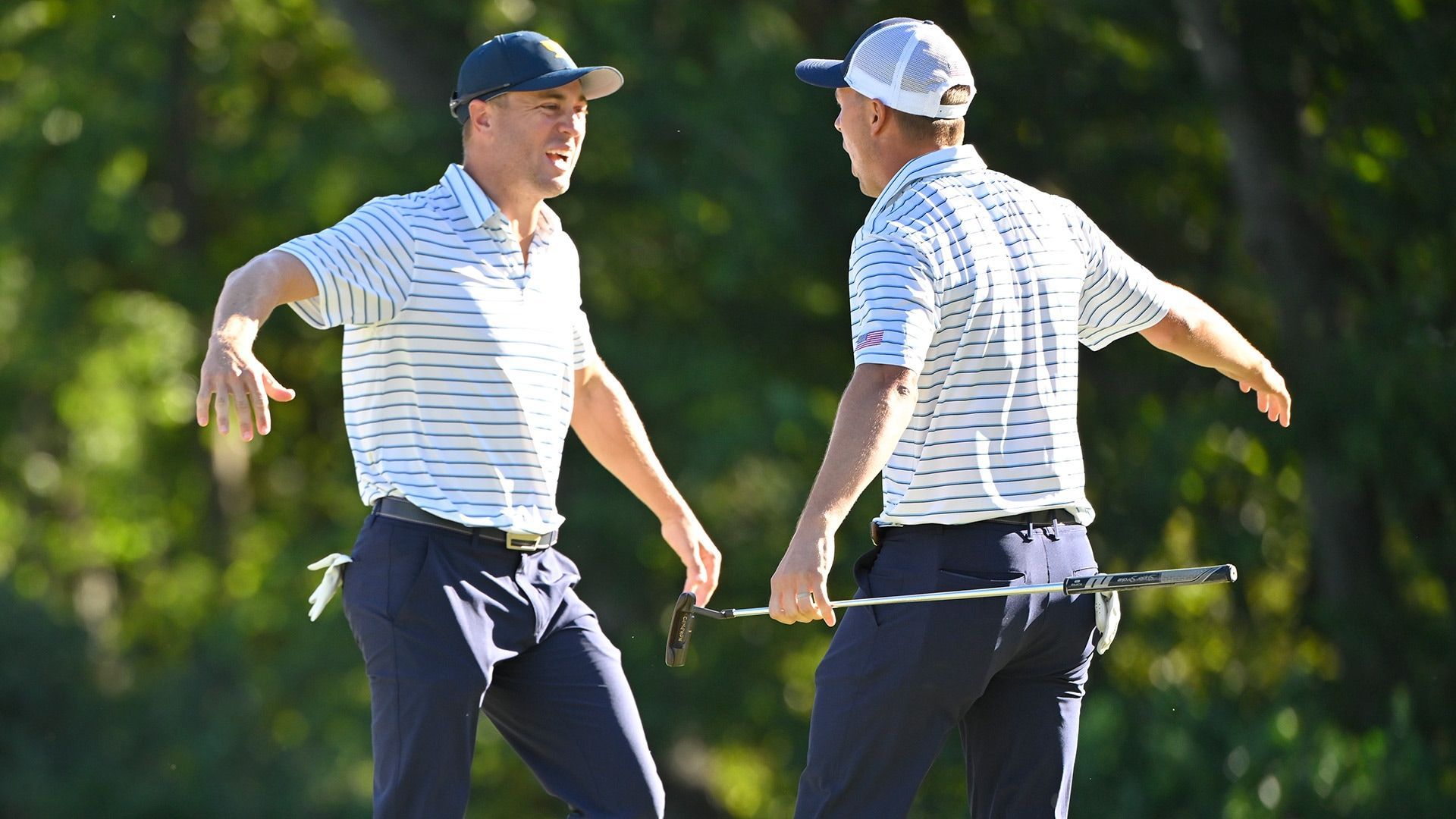 1920x1080 Jordan Spieth and Justin Thomas ride magic short game to thrilling victory