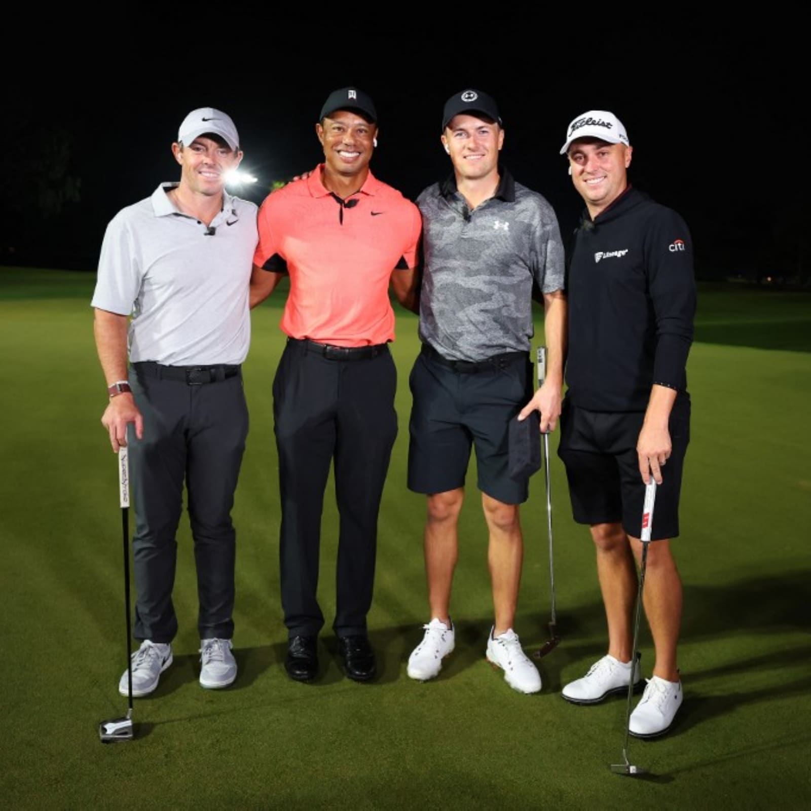 1600x1600 Justin Thomas and Jordan Spieth beat Tiger Woods and Rory McIlroy 3&2 in The Match