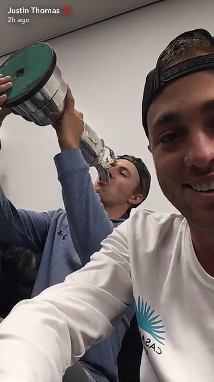 750x1334 Justin Thomas' snap from today