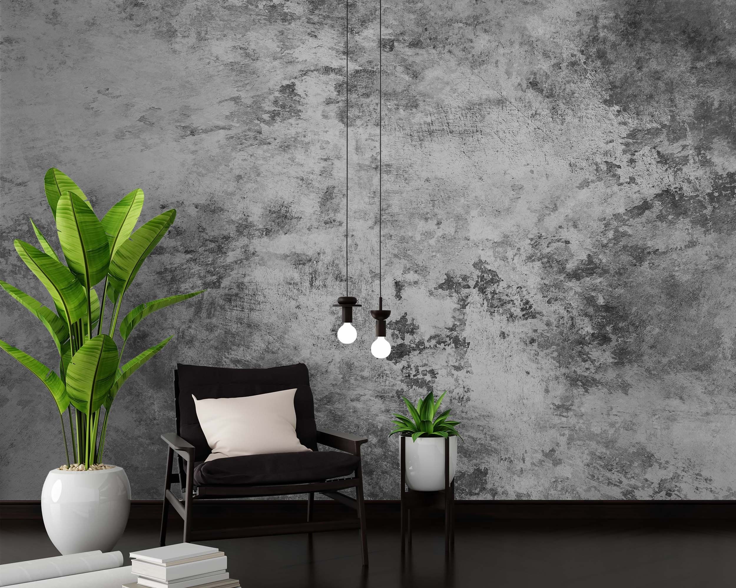 2500x2000 Concrete Texture Light Gray Self Adhesive Or Traditional