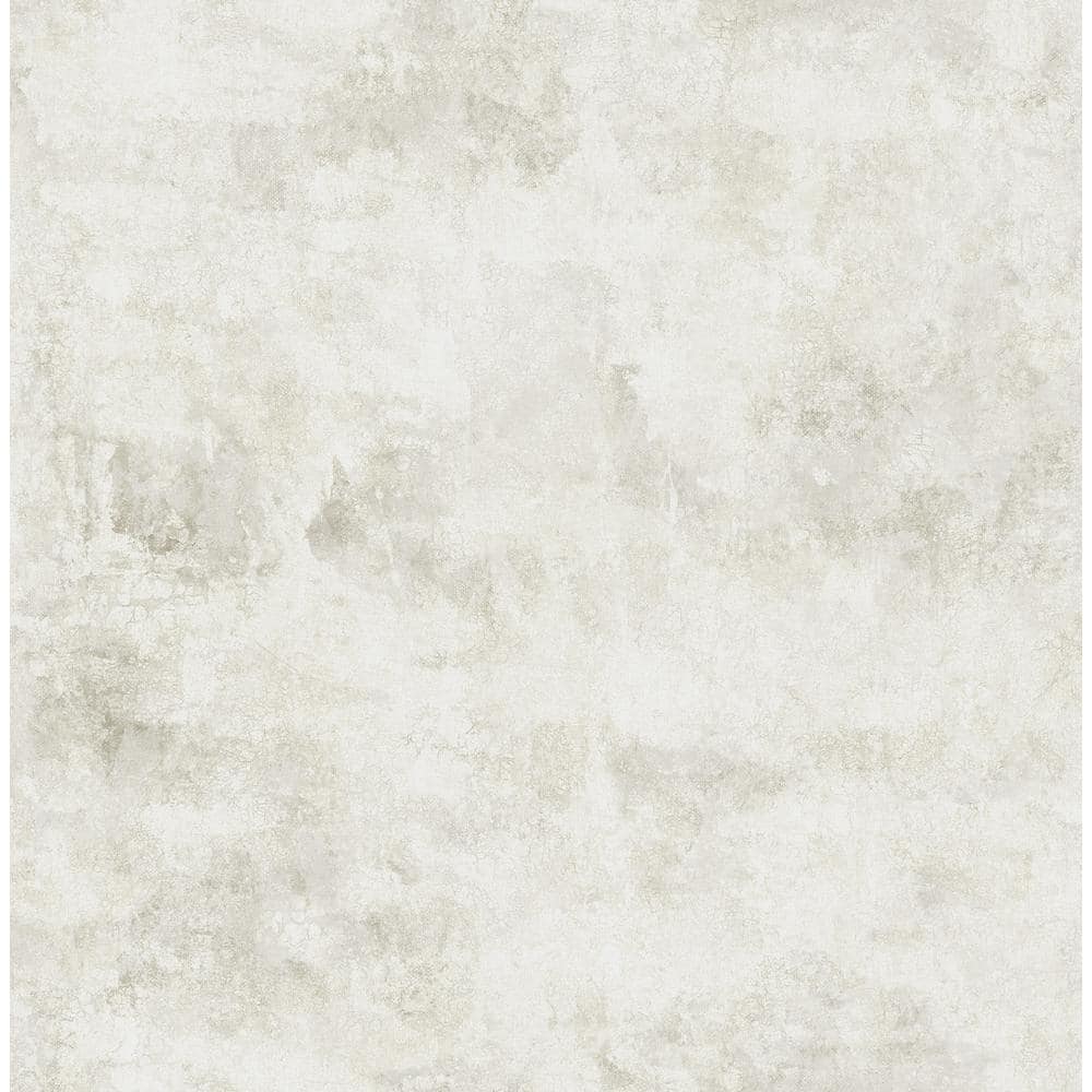1000x1000 ZIO AND SONS Artisan Plaster Aged White Texture Wallpaper AST4071 Home Depot