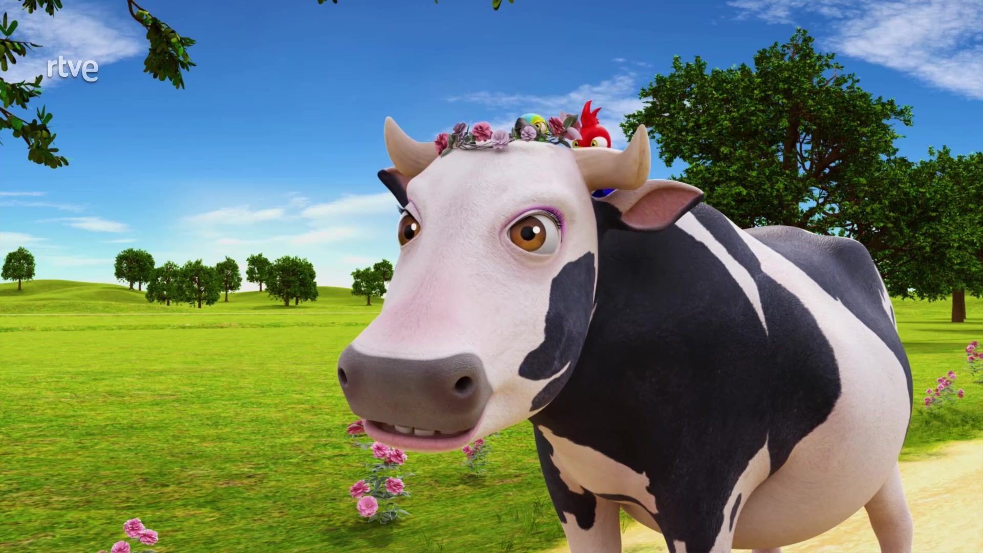 1920x1080 La granja de Zenón vaca Lola va a tener un ternerito