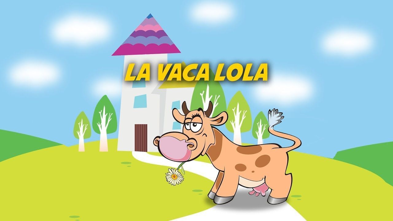 1280x720 La Vaca Lola Printable Lyrics