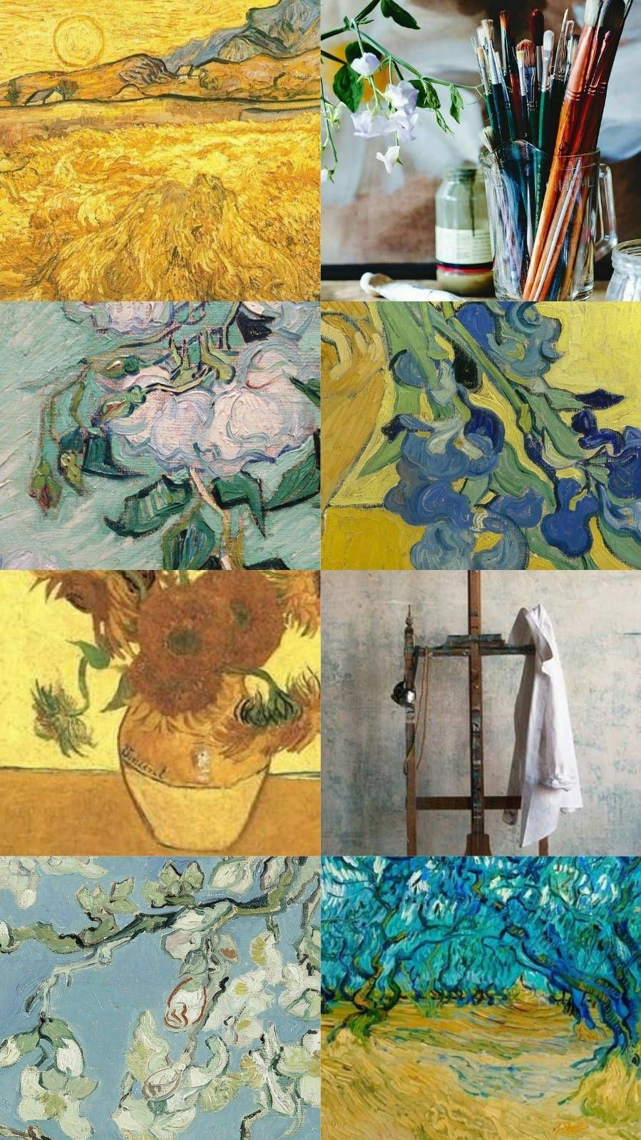 899x1600 Download Vincent Van Gogh Aesthetic Painting Wallpaper