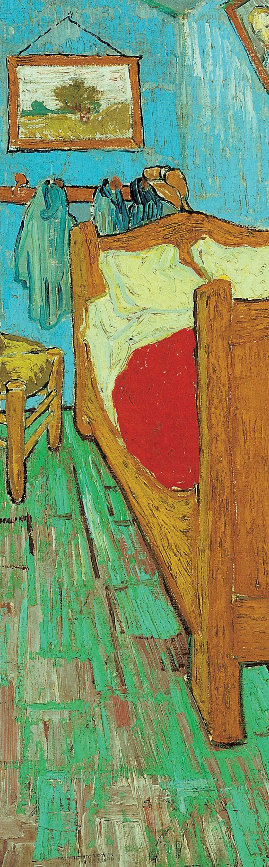 869x2800 Vincent van Gogh: The Bedroom Bookmark
