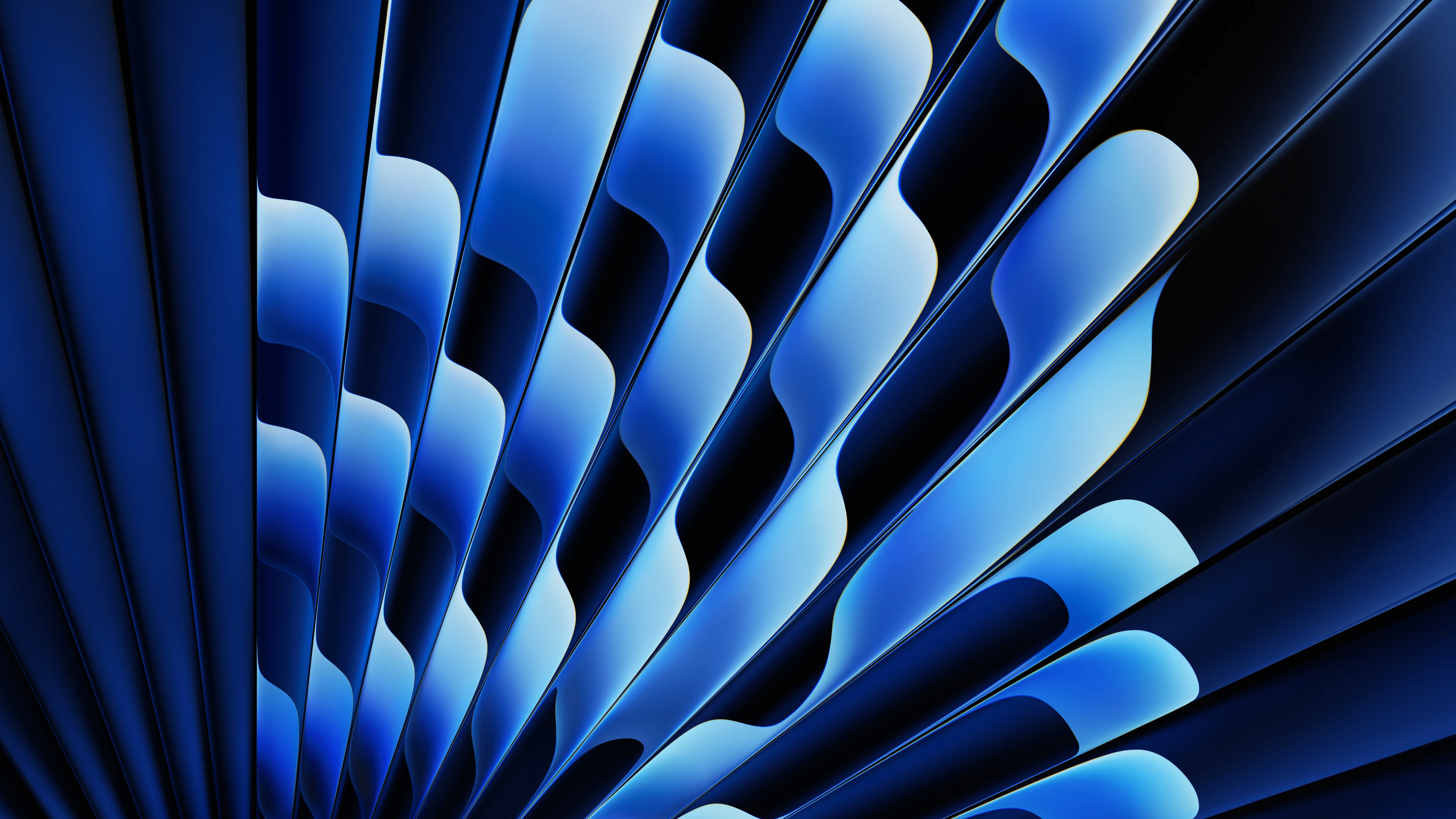 5120x2880 Wallpaper MacBook macOS Sonoma, black, WWDC abstract, 5K, OS