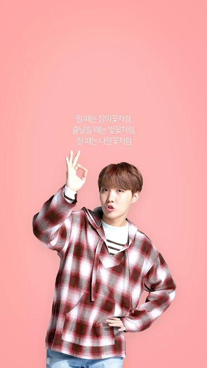 Bts Jhope Pink Aesthetic Wallpaper Looking For The Best Bts Wallpaper Hd