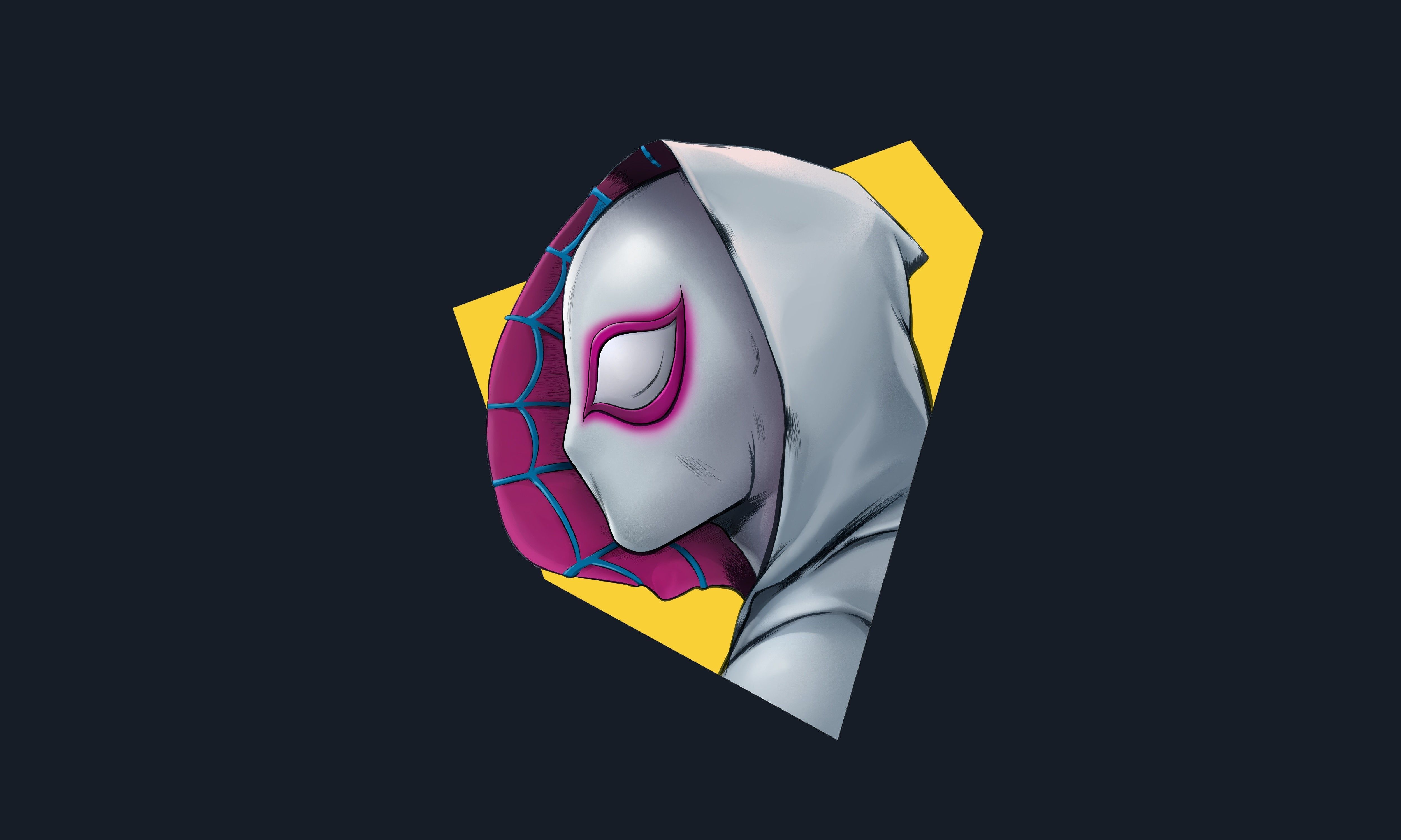 5000x3000 Wallpaper / Gwen Stacy, Spider Gwen, Spider Gwen, Spider Man: Into The Spider Verse, Marvel Comics, Hood Free Download