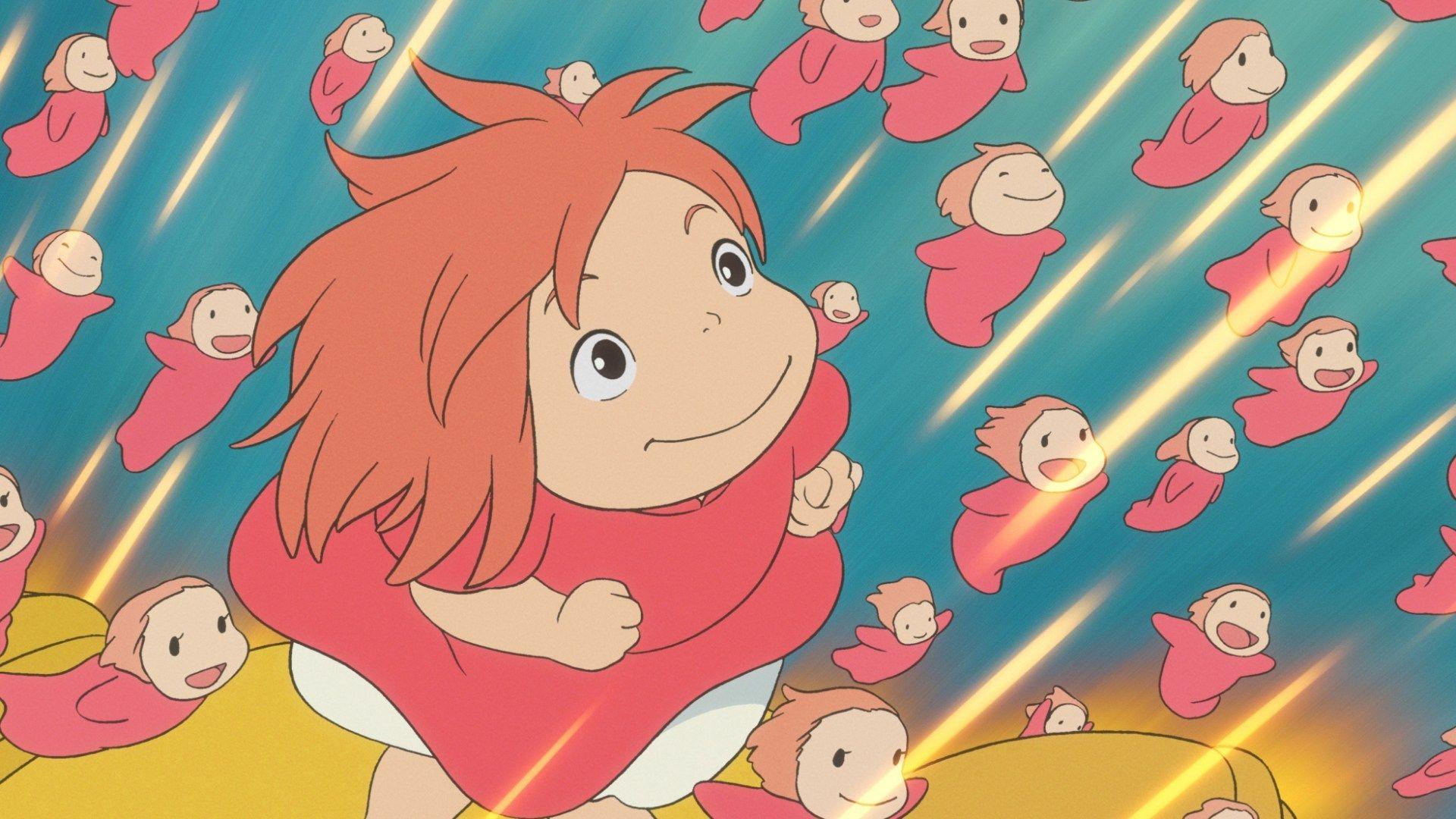 1920x1080 Flower, Ponyo, Poppy, Studio Ghibli HD Wallpaper & Background