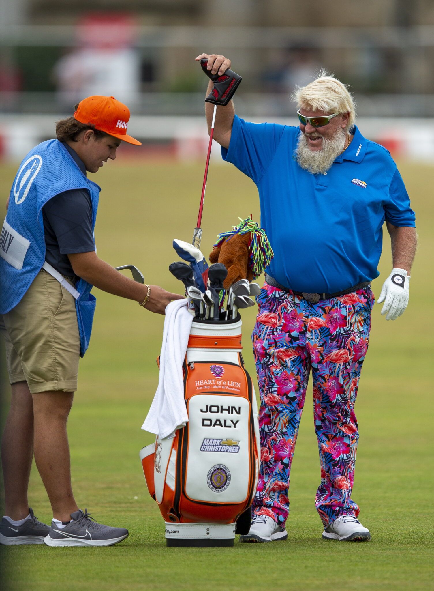 1505x2048 John Daly's 'Hooters' sponsorship on display at Open Championship [picture]