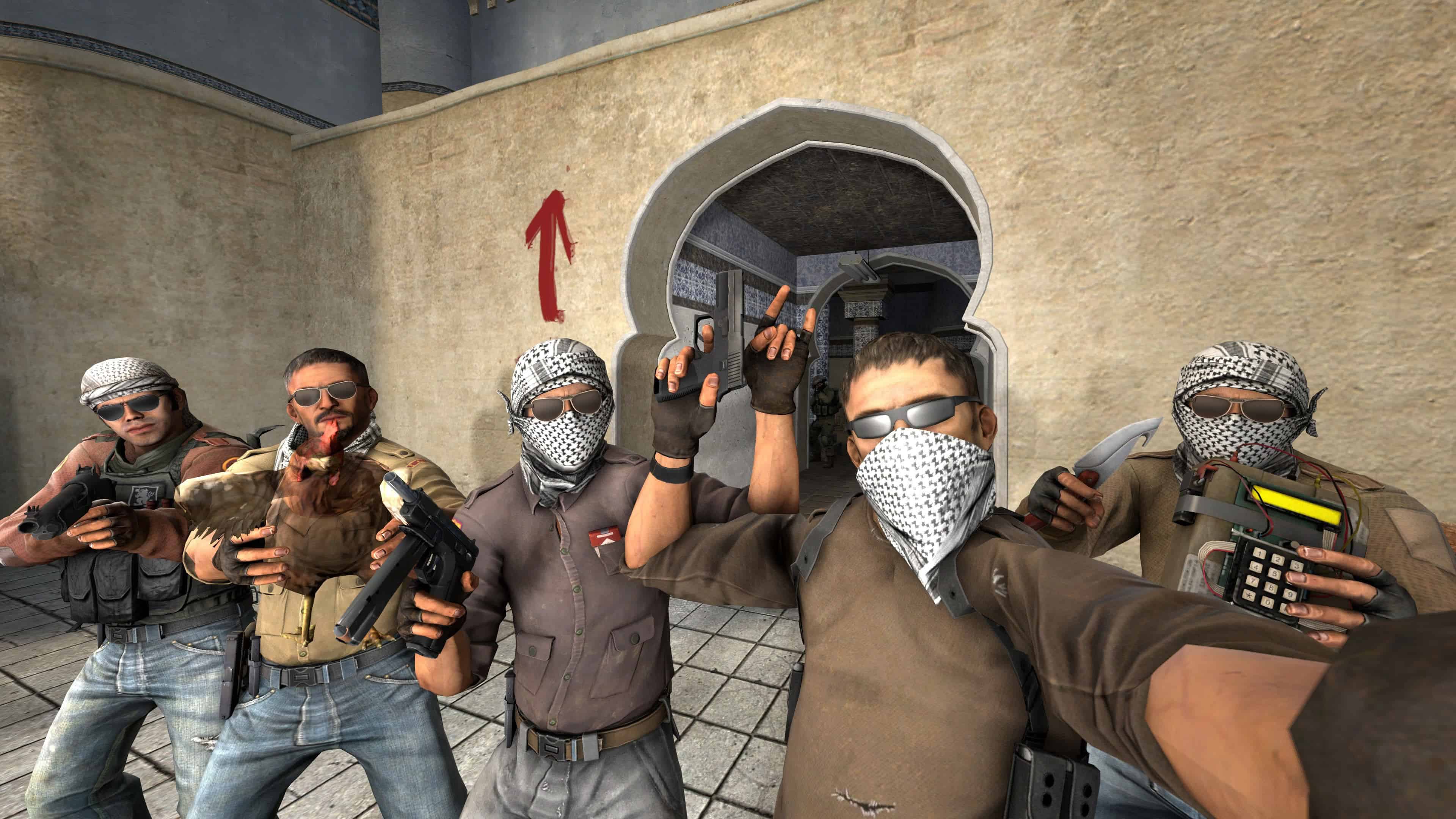 3840x2160 CS:GO Counter Strike Global Offensive Selfie UHD 4K Wallpaper