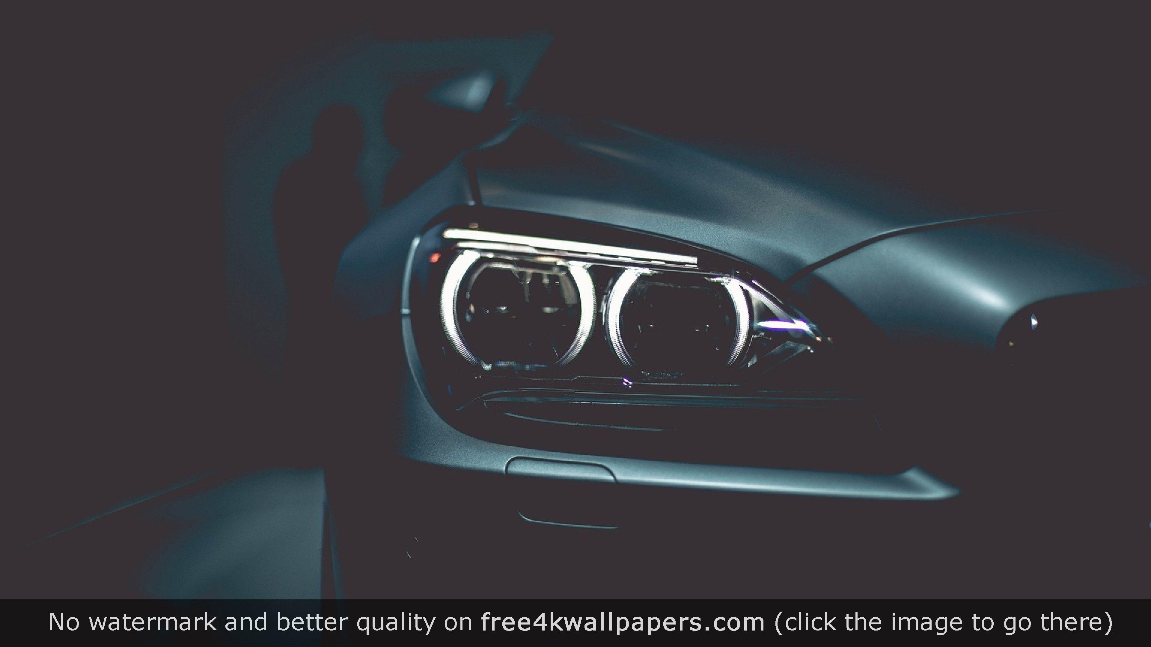 3840x2160 BMW Headlights Black Style 4K wallpaper. Black car wallpaper, HD wallpaper of cars, Car wallpaper