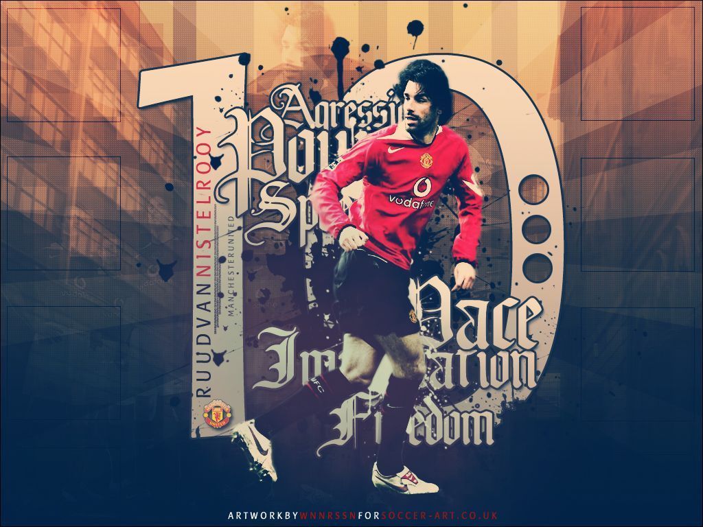 1024x768 Ruud van Nistelrooy Wallpaper Army Fanclub