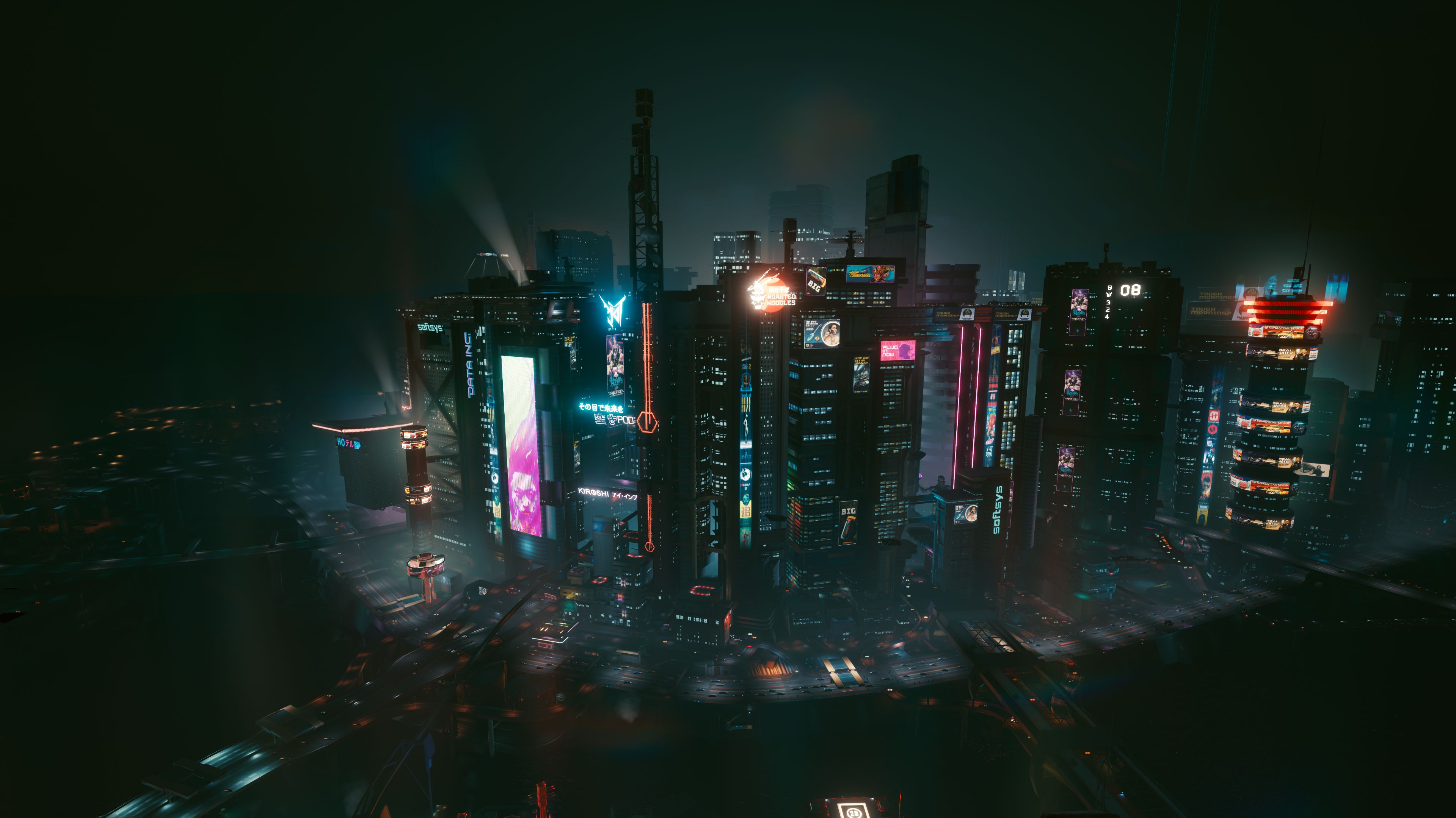 3840x2160 Download Night City (Cyberpunk 2077) wallpaper for mobile phone, free Night City (Cyberpunk 2077) HD picture