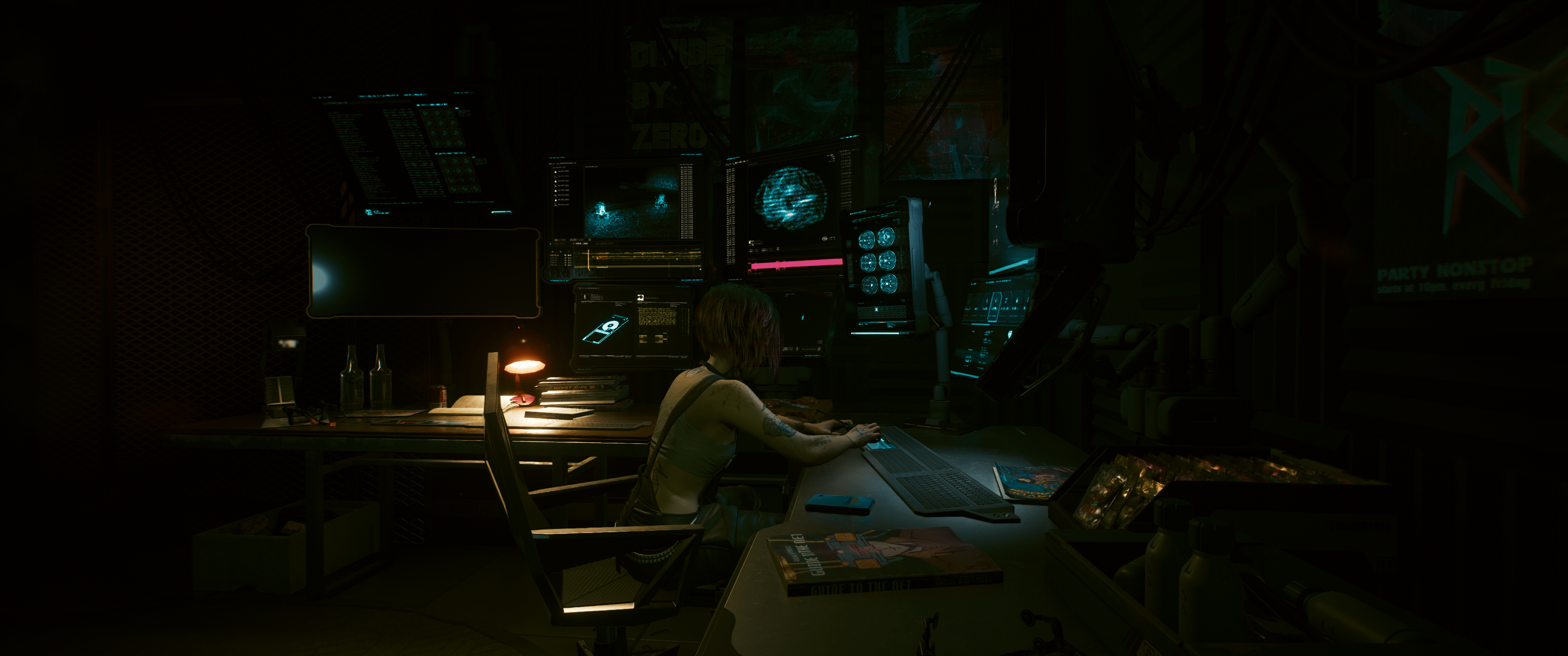 3440x1440 Cyberpunk 2077 Judy Alvarez Wallpaper:3440x1440