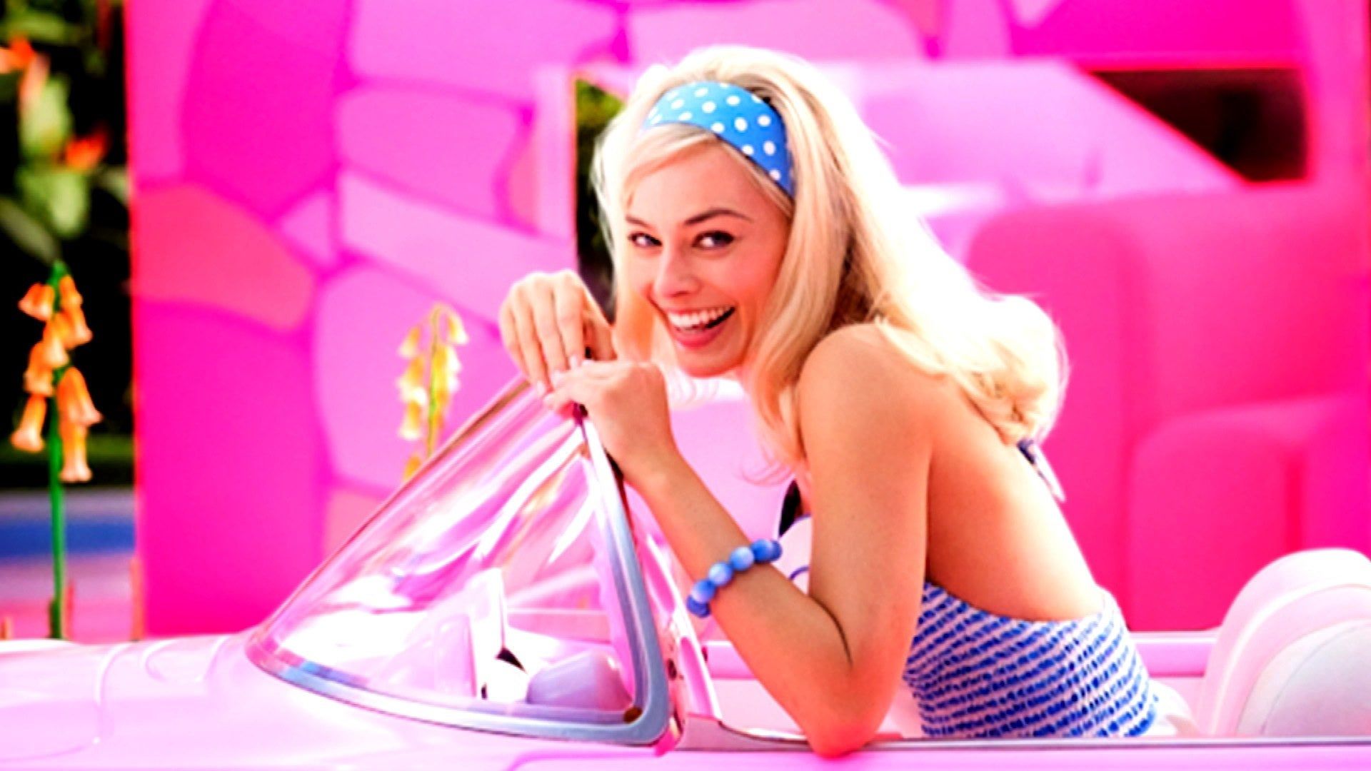 1920x1080 1st Look at Margot Robbie in New 'Barbie' Movie