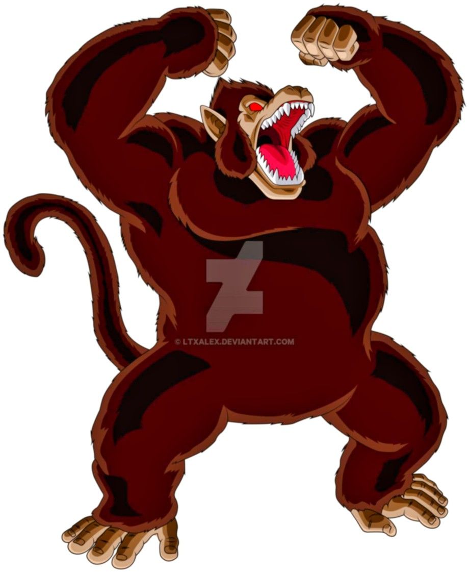 922x1125 Dragon Ball Z. Dbz characters, Great ape, Dragon ball