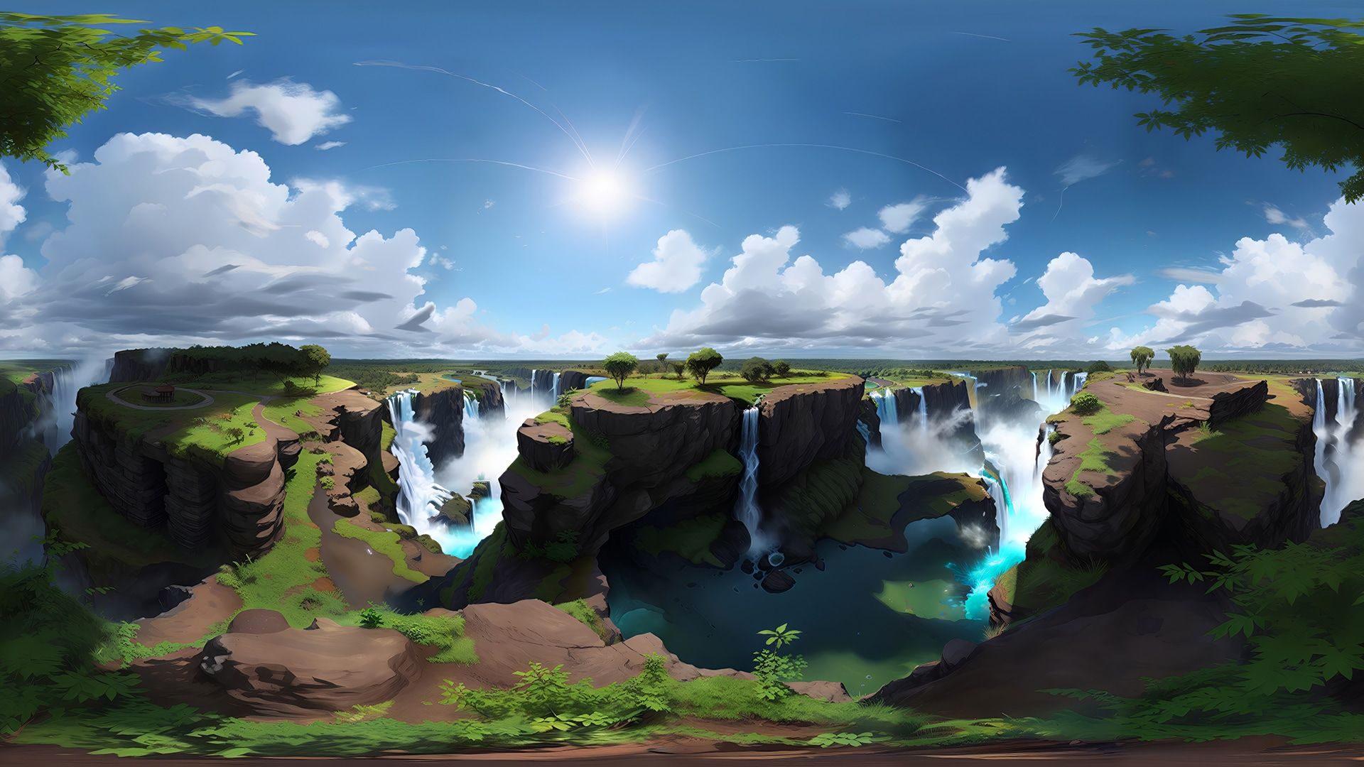 1920x1080 Magnificent Scenery HDRI in Textures