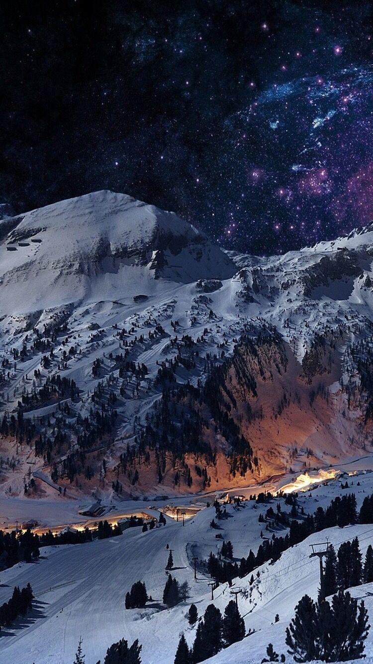 750x1334 Beautiful view. Landscape wallpaper, iPhone wallpaper winter, Winter wallpaper