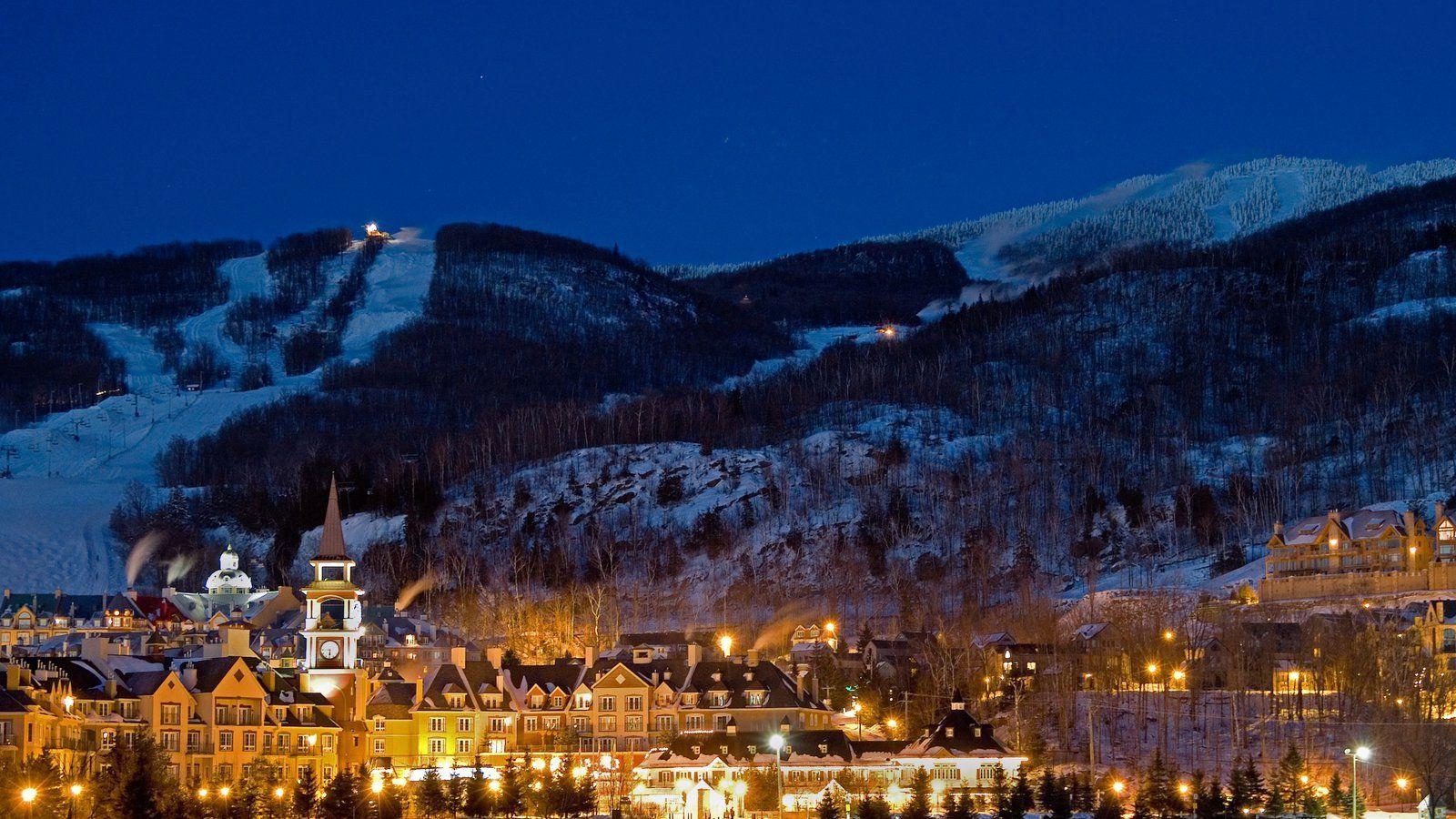 1600x900 Mountain picture: View image of Quebec