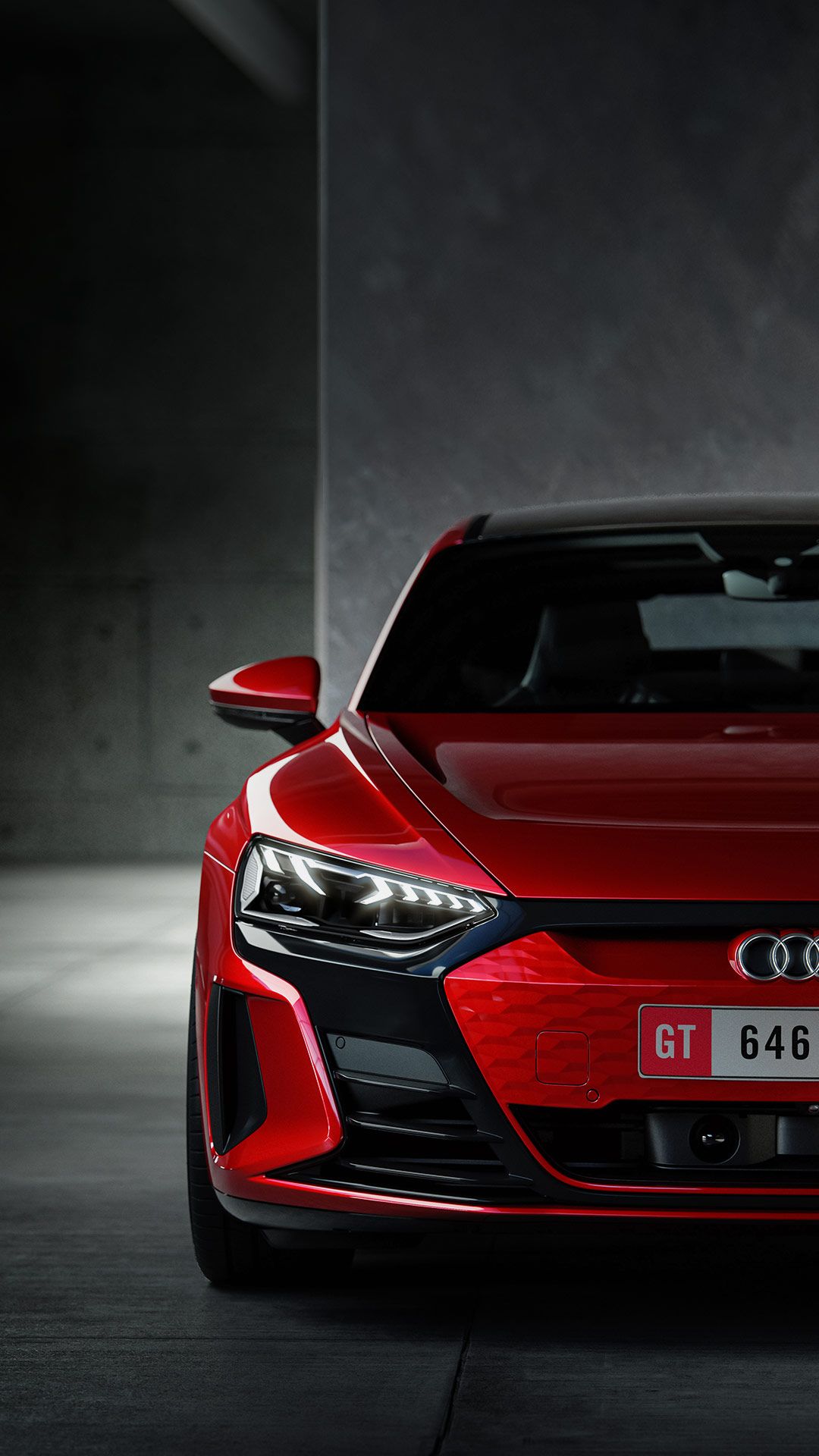 1080x1920 Audi Middle East Sure Your Device Is Ready To Tango, With These RS E Tron GT Tango Red Metallic Wallpaper. ❤️