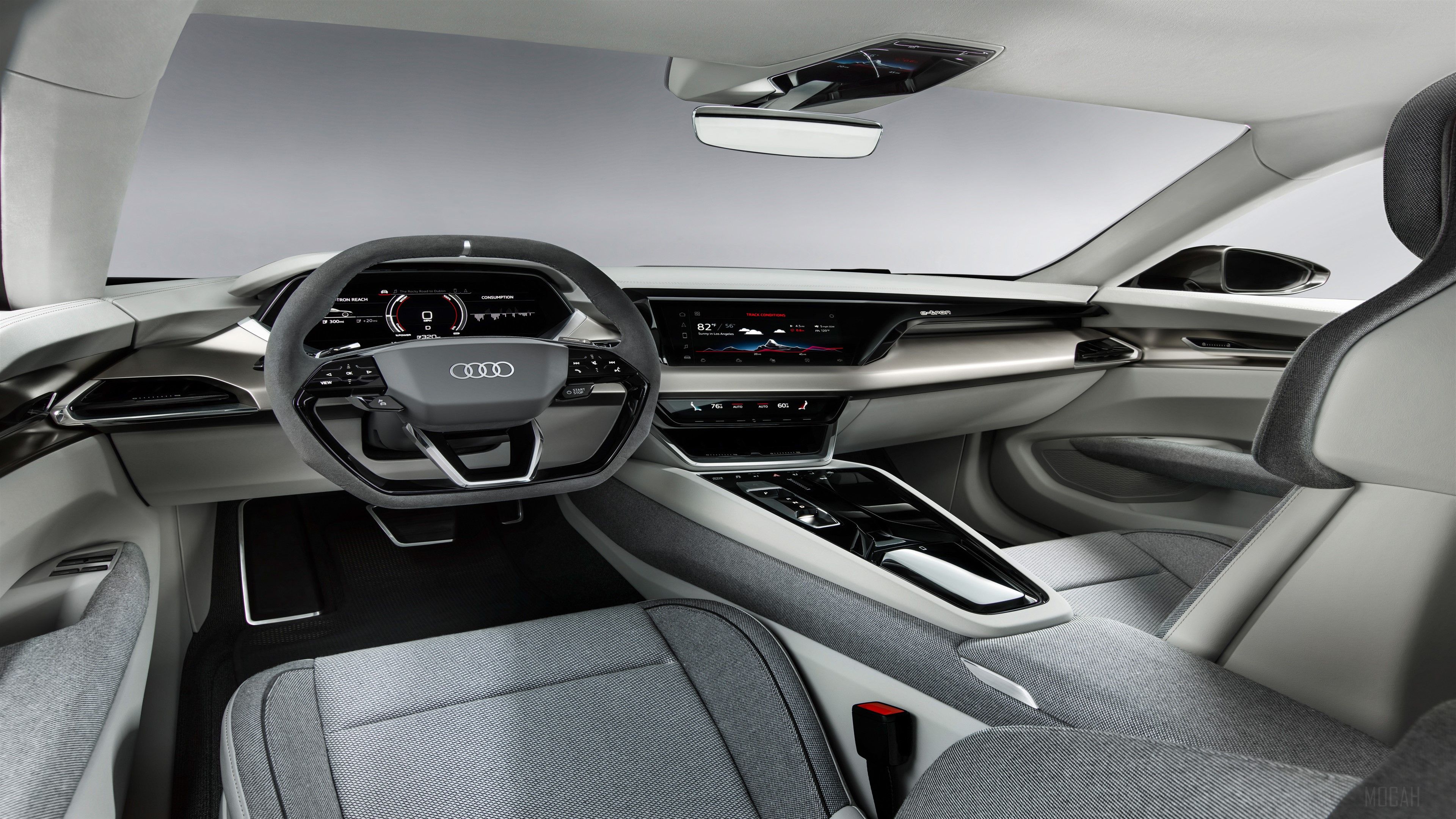 3840x2160 Audi E Tron GT Concept Interior 4k Gallery HD Wallpaper