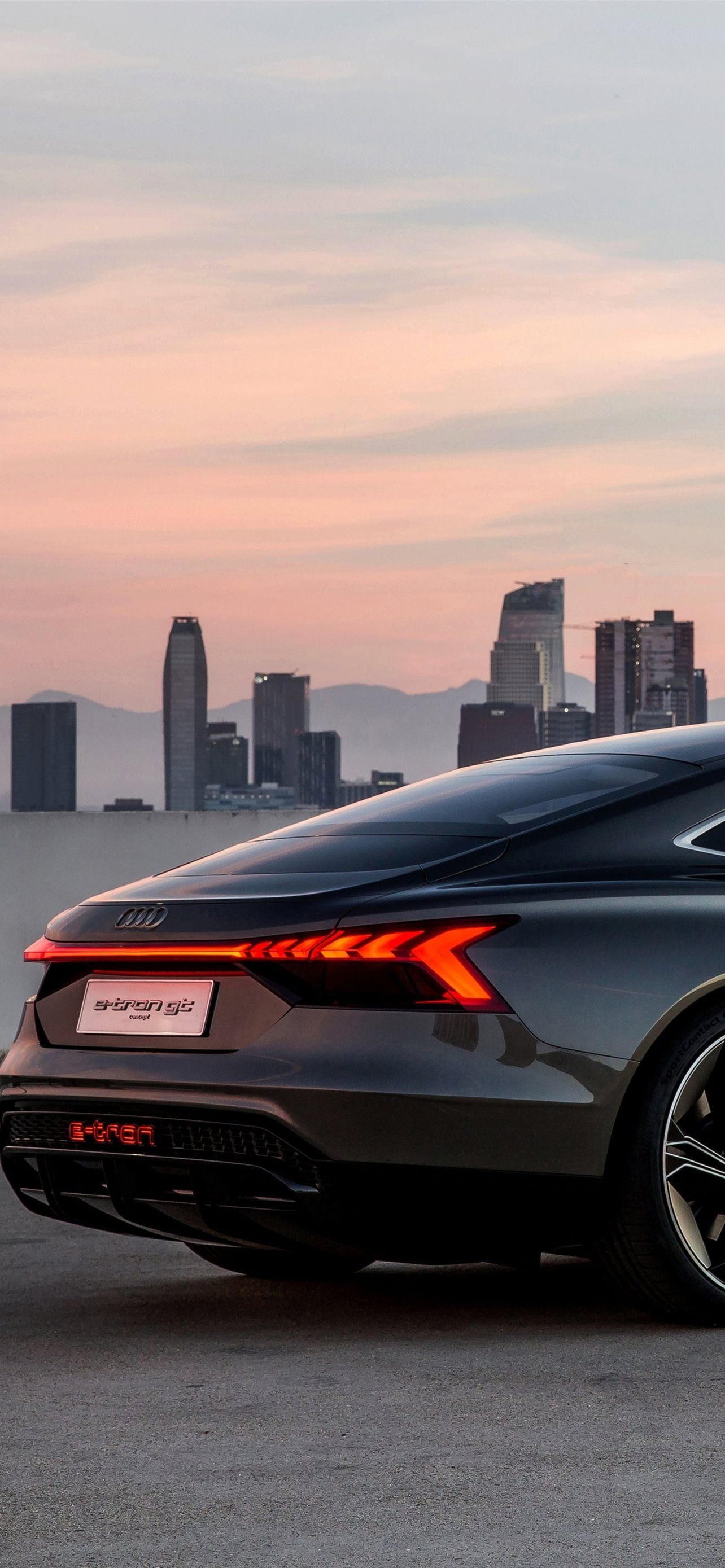 1284x2778 audi e tron iPhone Wallpaper Free Download