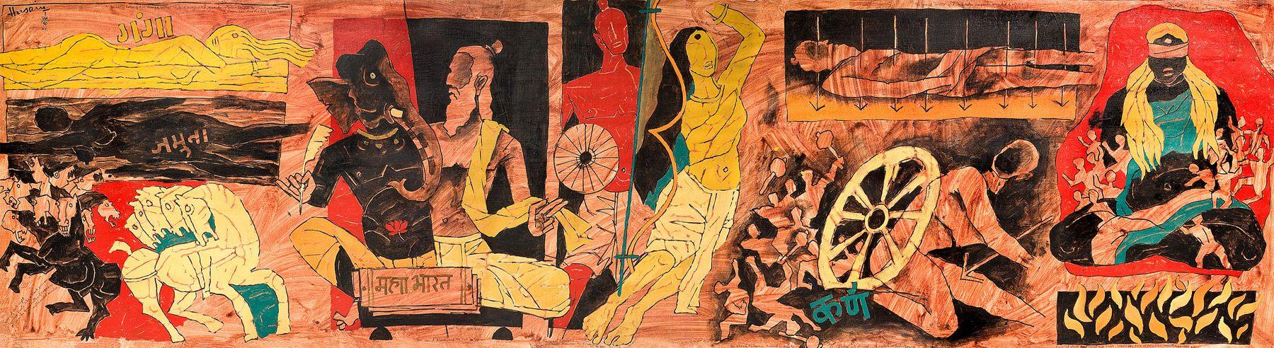 1800x492 ArtAsiaPacific: Mf Husain Faced With Promise And Protest