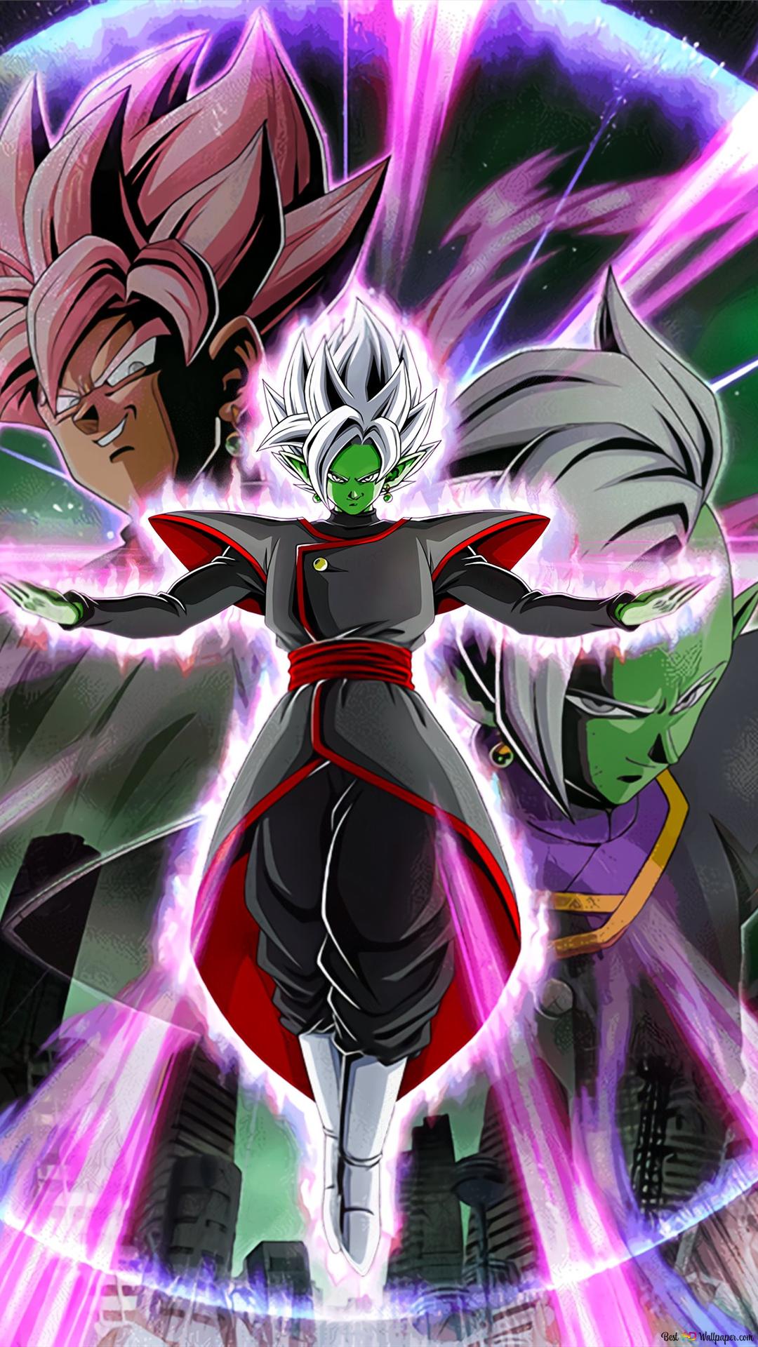 1080x1920 Fused Zamasu Dragon Ball Super from Dragon Ball Z Dokkan Battle HD wallpaper download